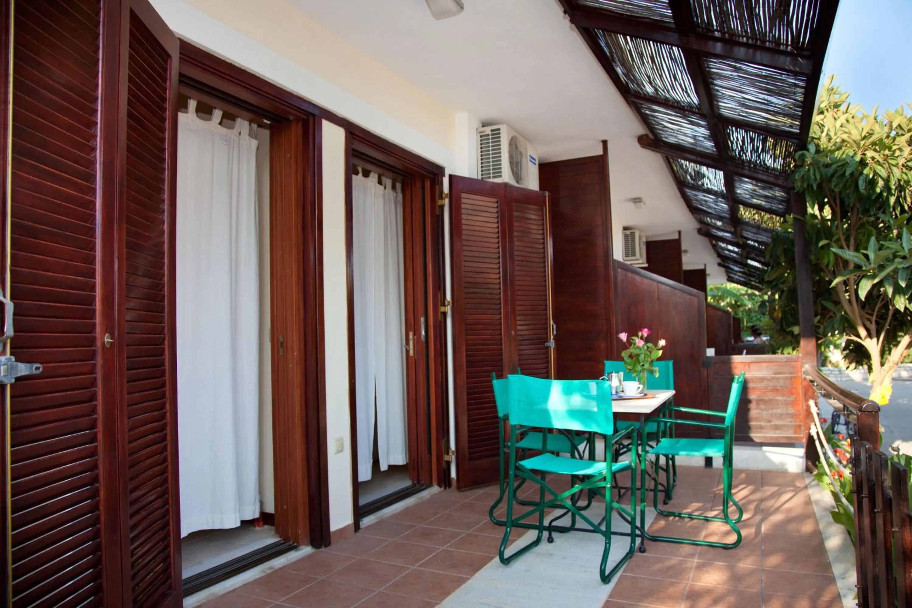 Balcony/Terrace in Akroyali Hotel & Villas