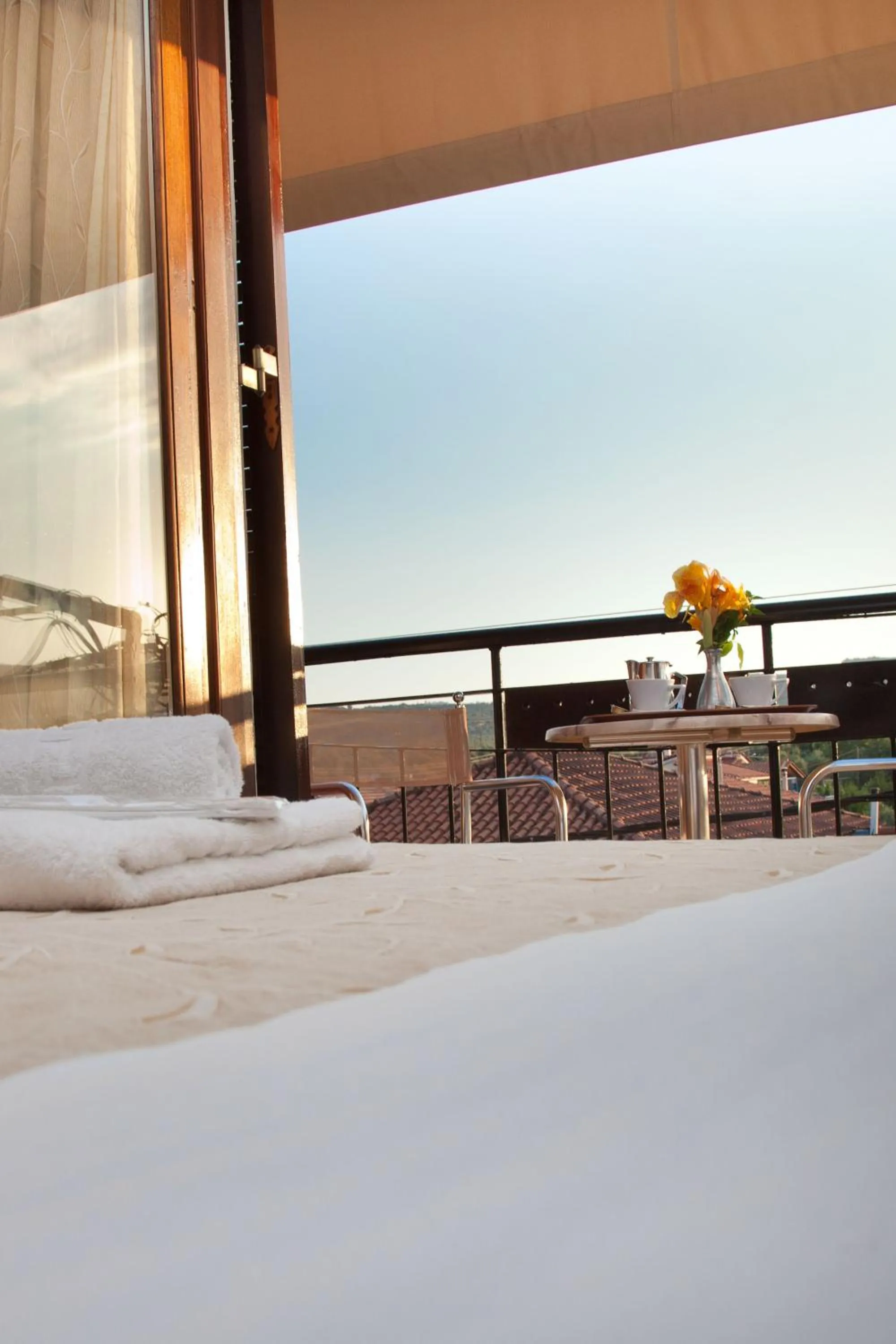 View (from property/room), Bed in Akroyali Hotel & Villas