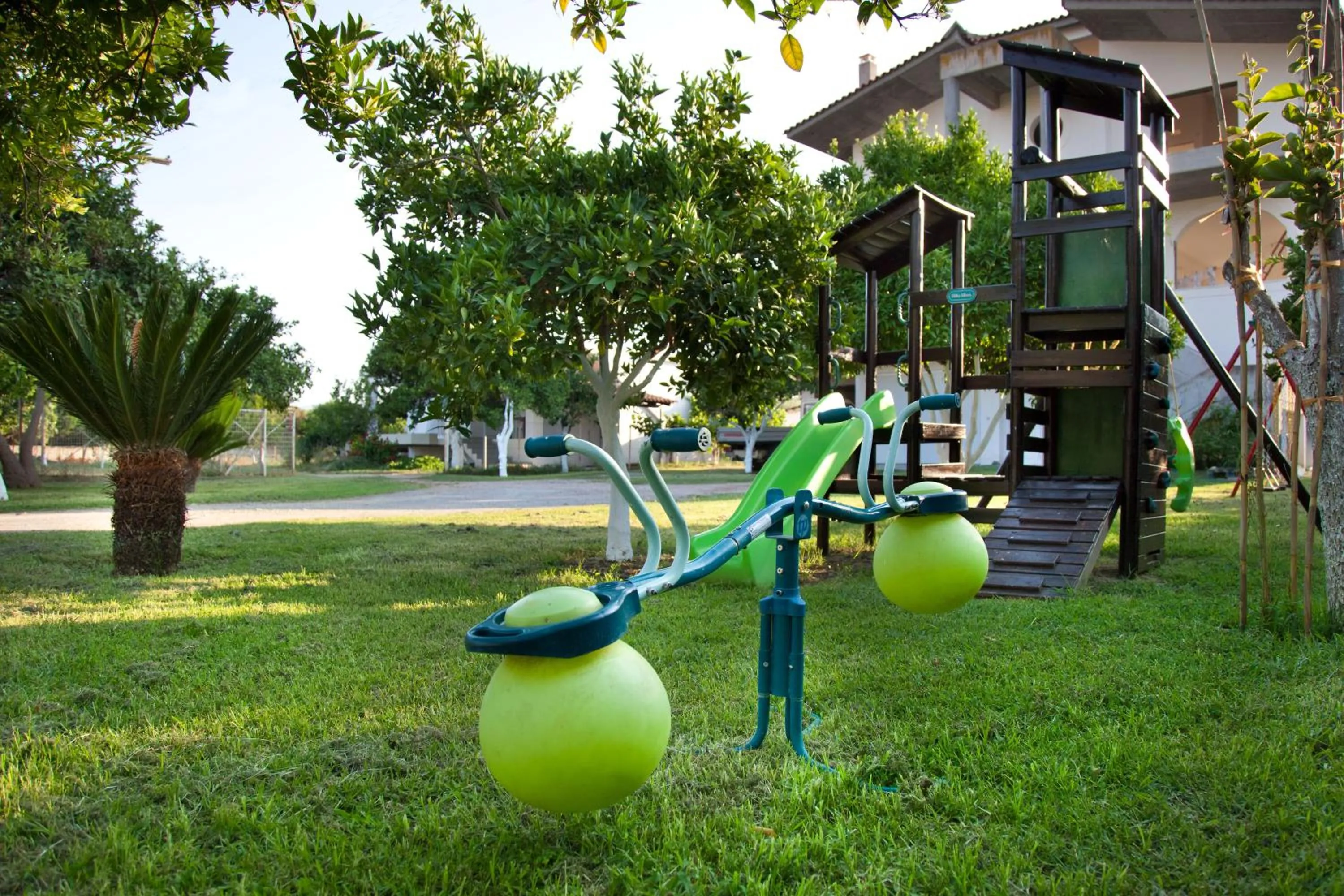 Children play ground in Akroyali Hotel & Villas