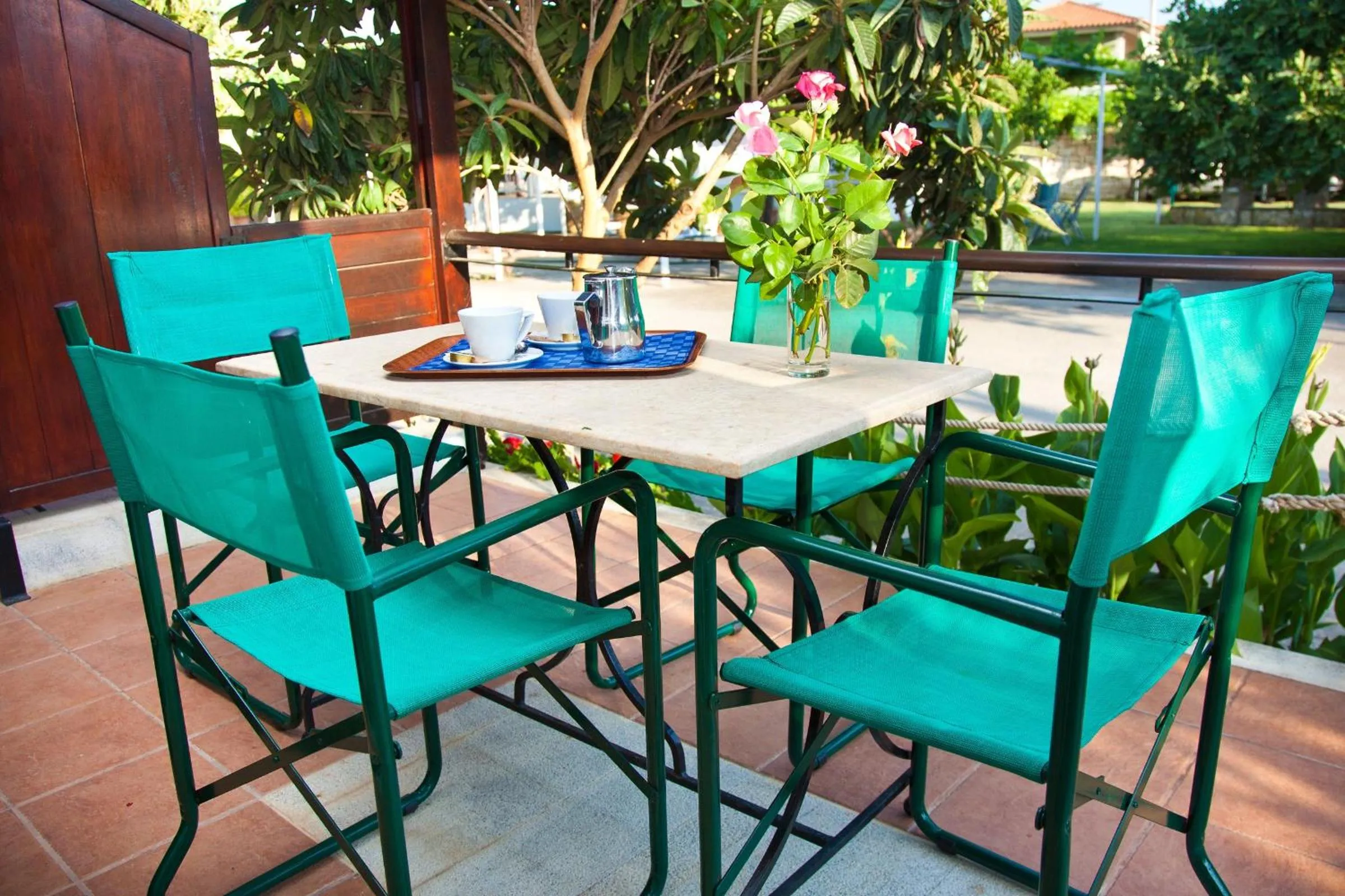 Balcony/Terrace in Akroyali Hotel & Villas