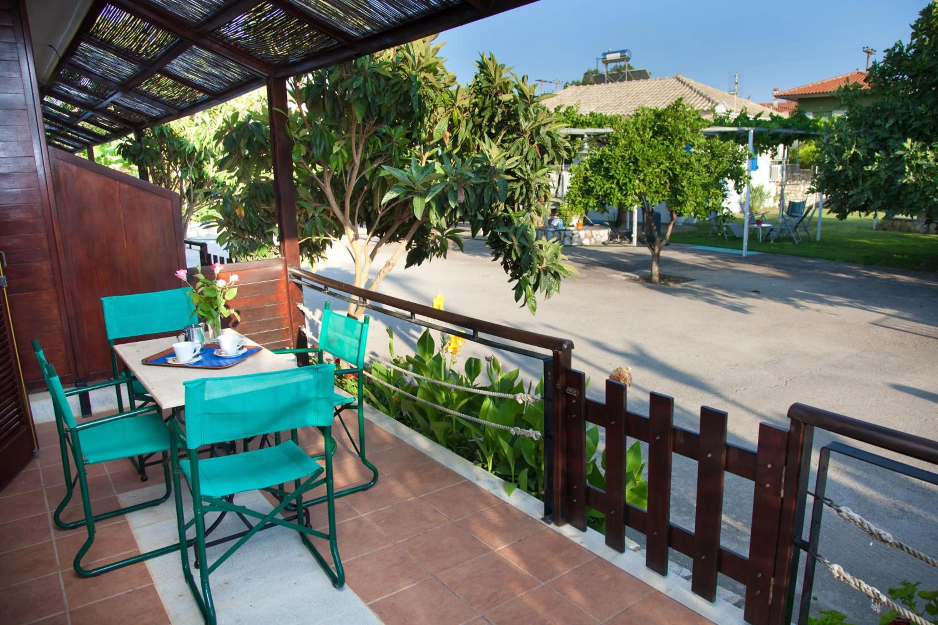 Balcony/Terrace in Akroyali Hotel & Villas