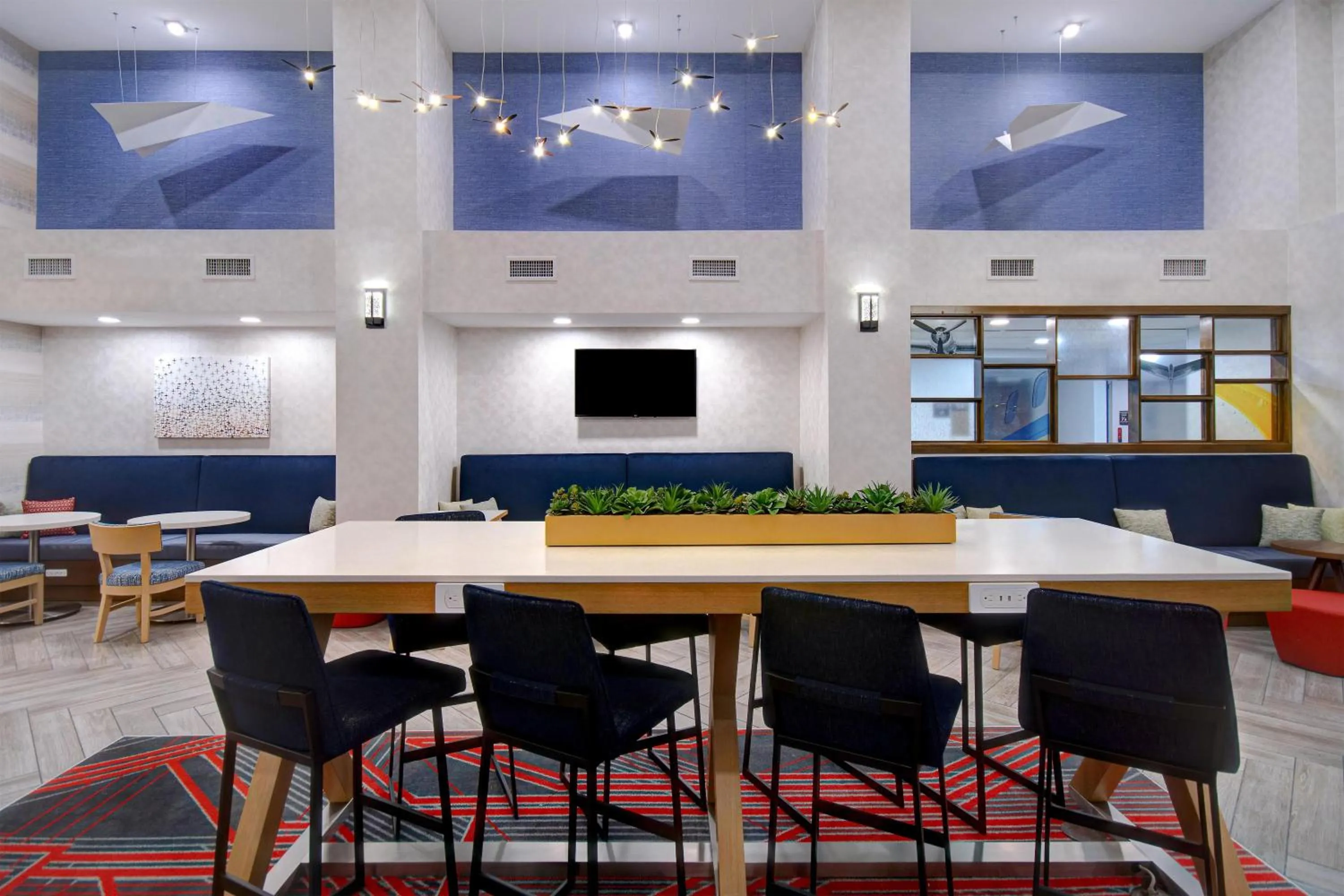 Lobby or reception in Hampton Inn & Suites Dayton-Vandalia