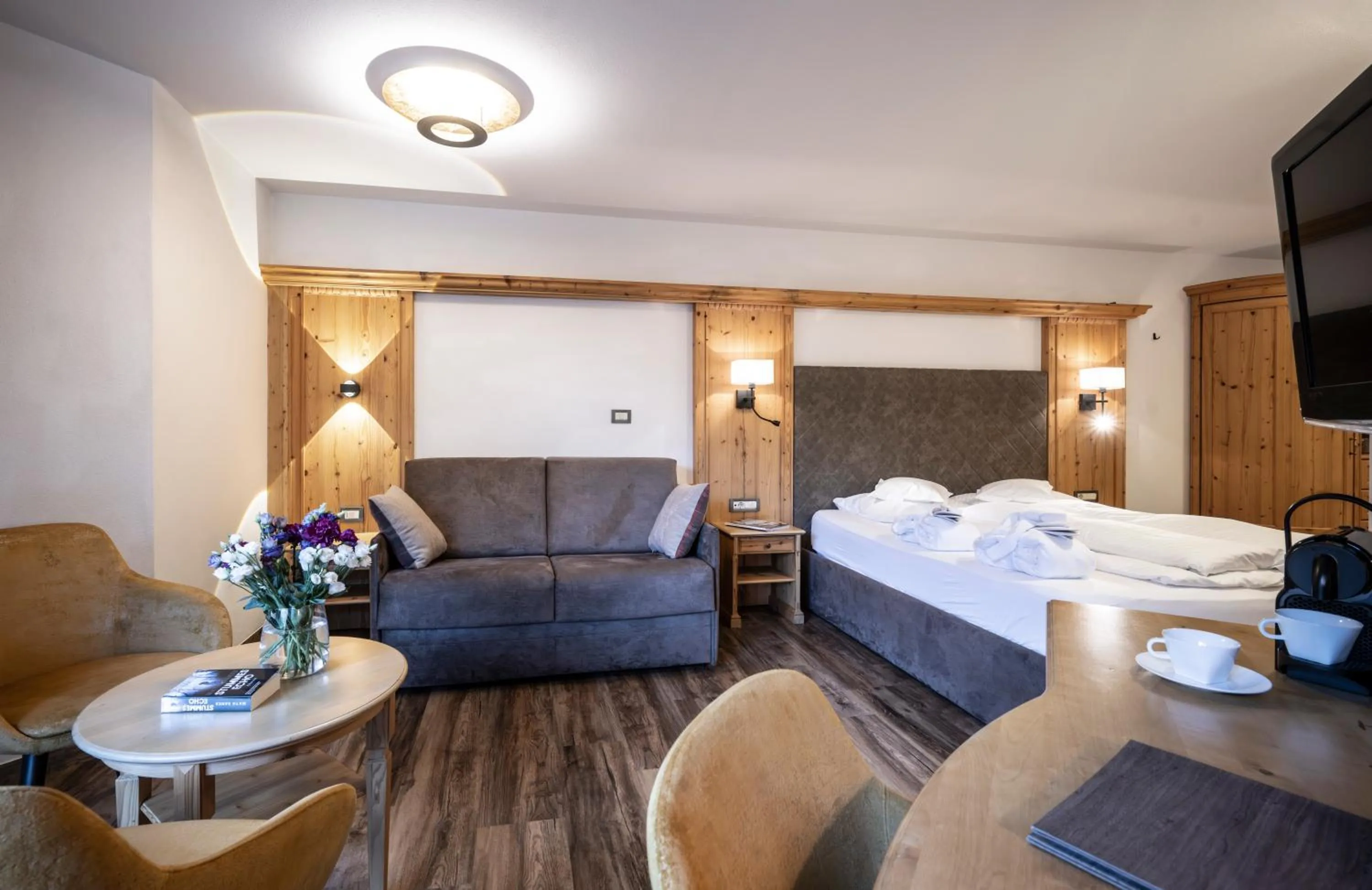 Bed in Die Post am Ortler