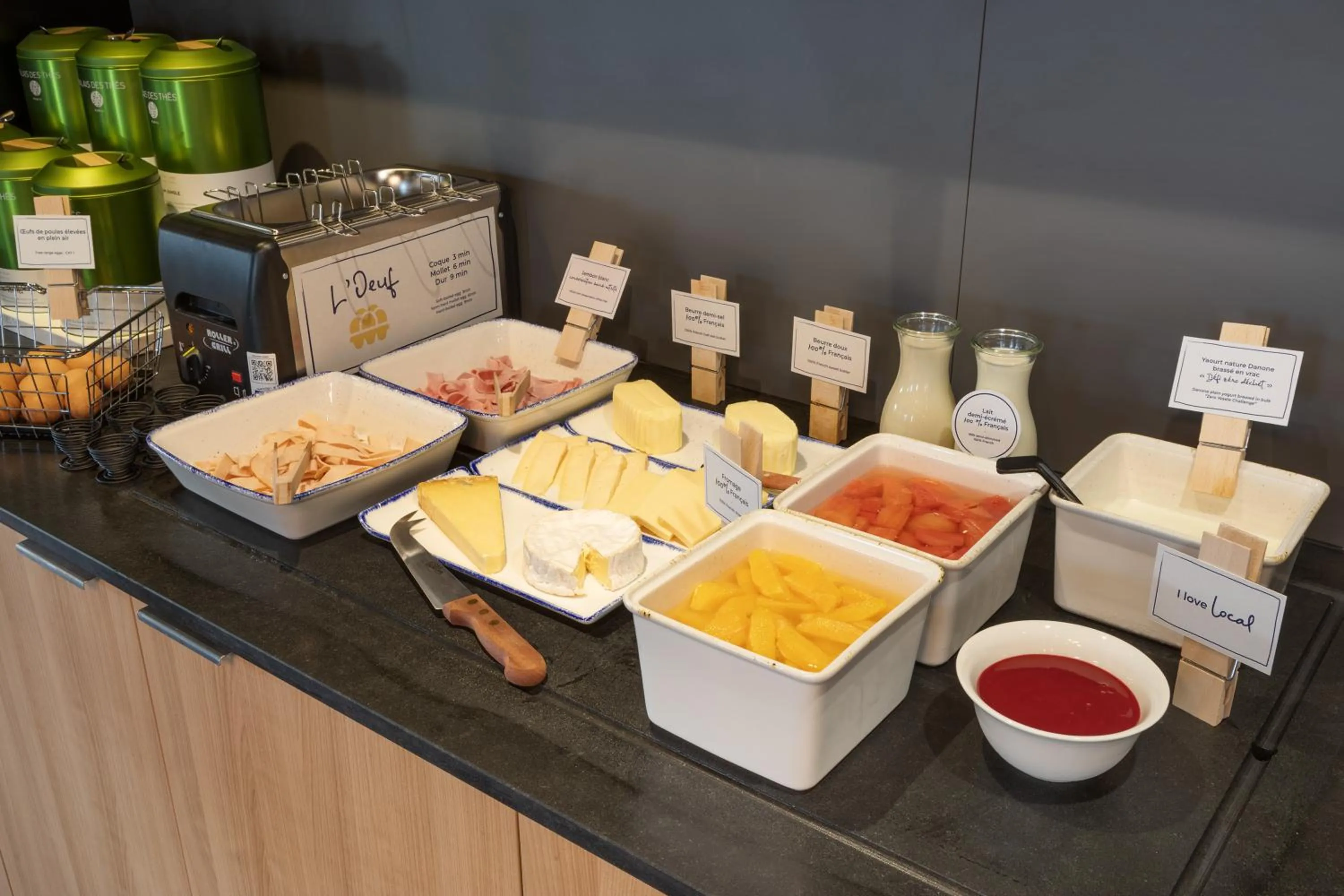 Breakfast in ibis Douai Dechy