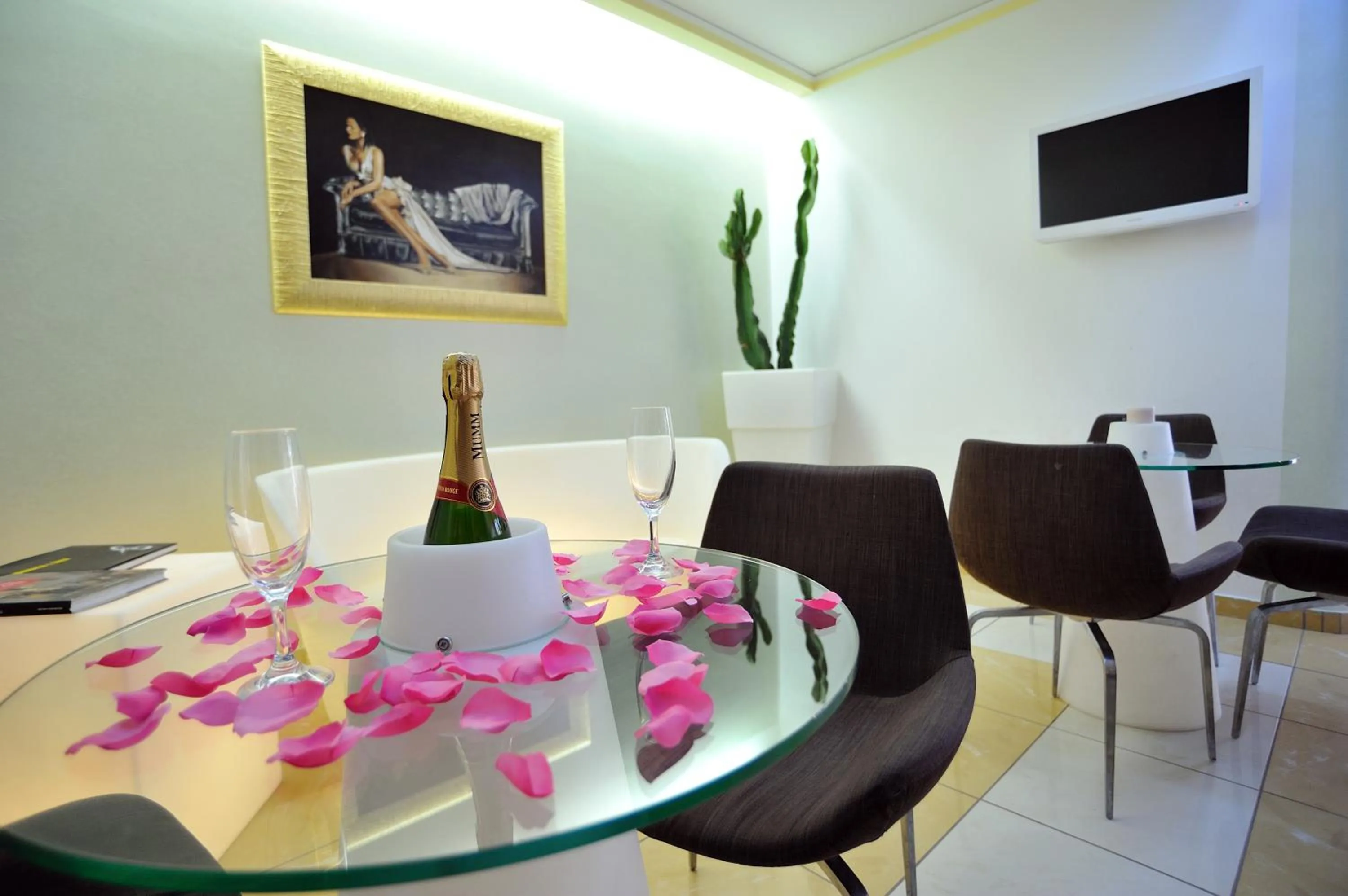 Lobby or reception in Hotel La Villa