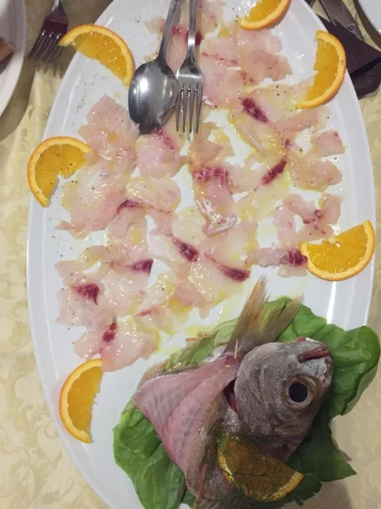 Food close-up in Hotel La Villa