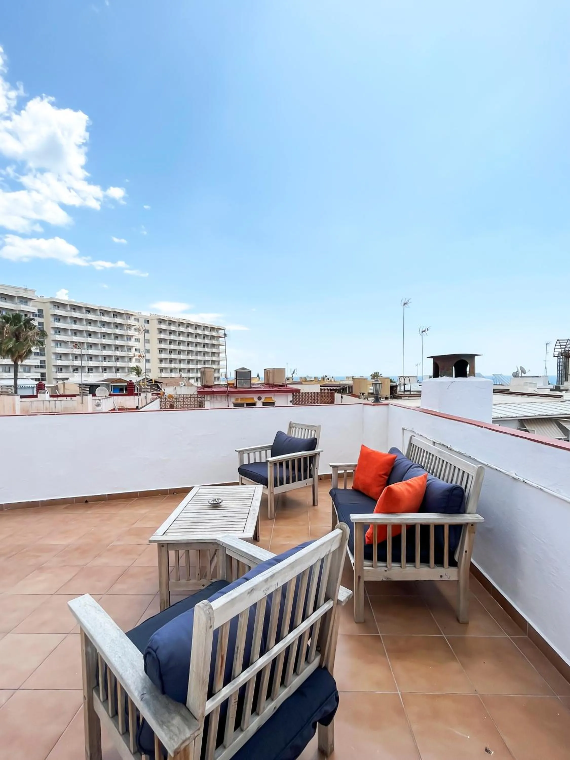 Balcony/Terrace in Micaela Charming Hostal