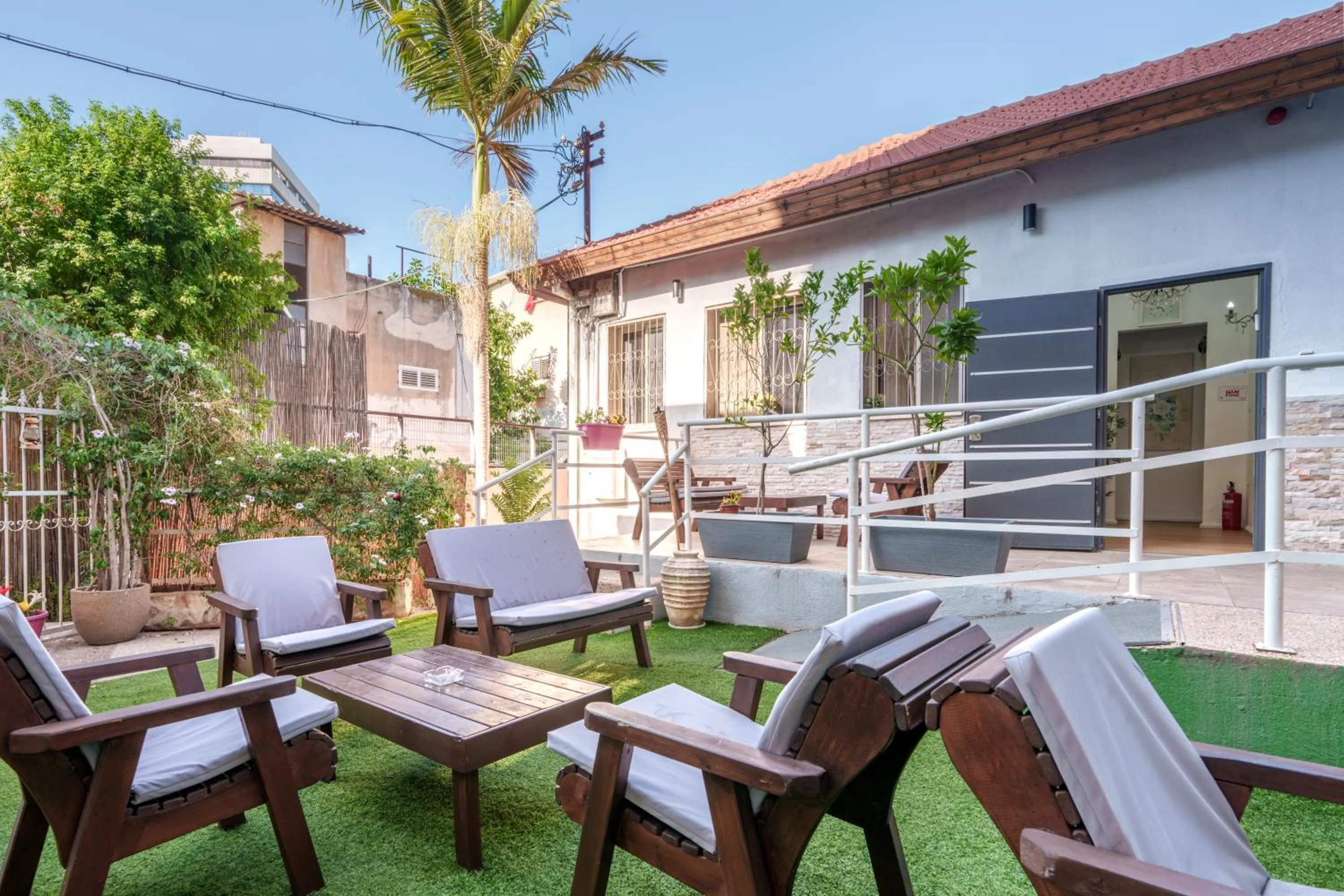 Garden view in Zimmer Garden