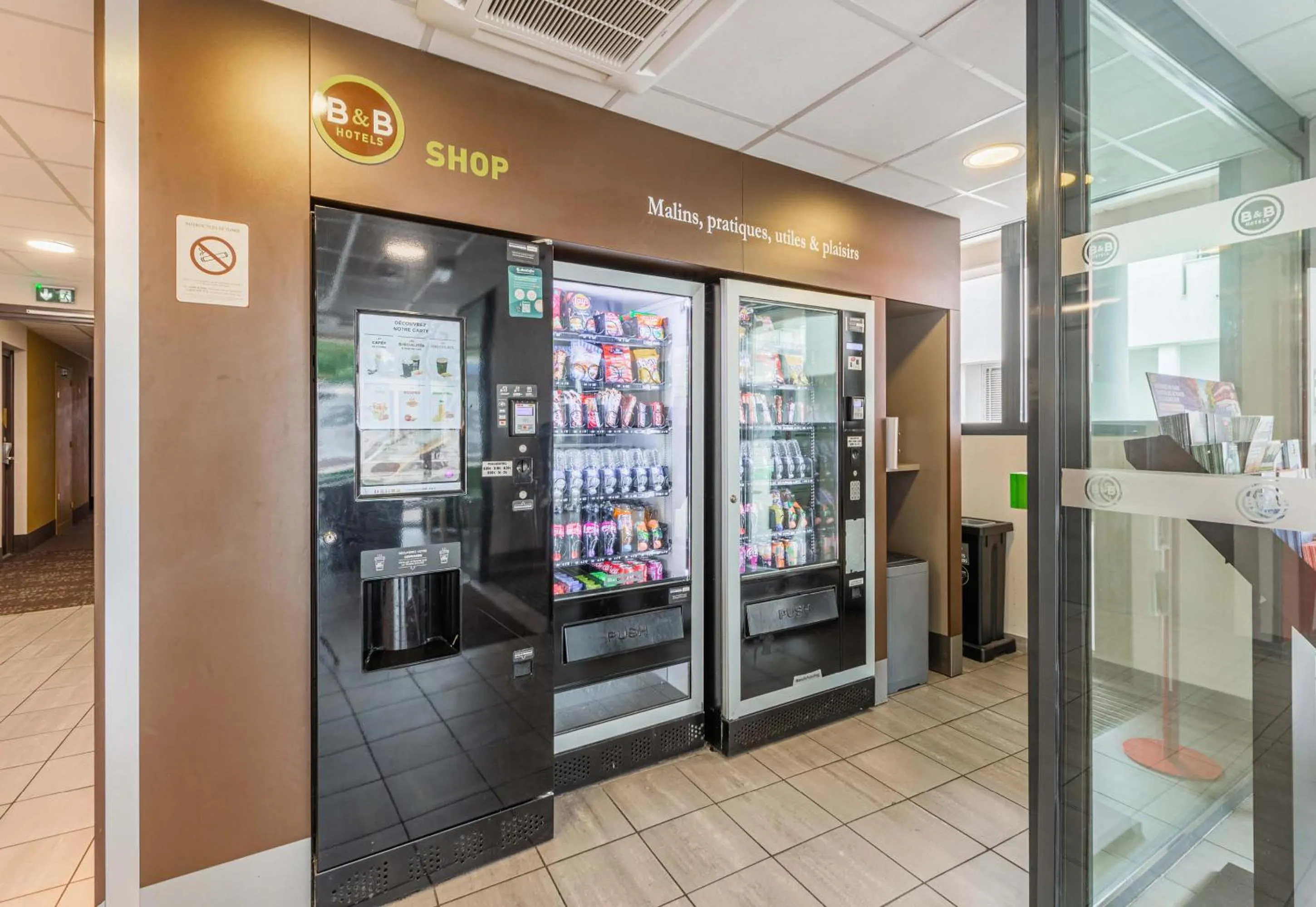 vending machine in B&B HOTEL Mulhouse Centre