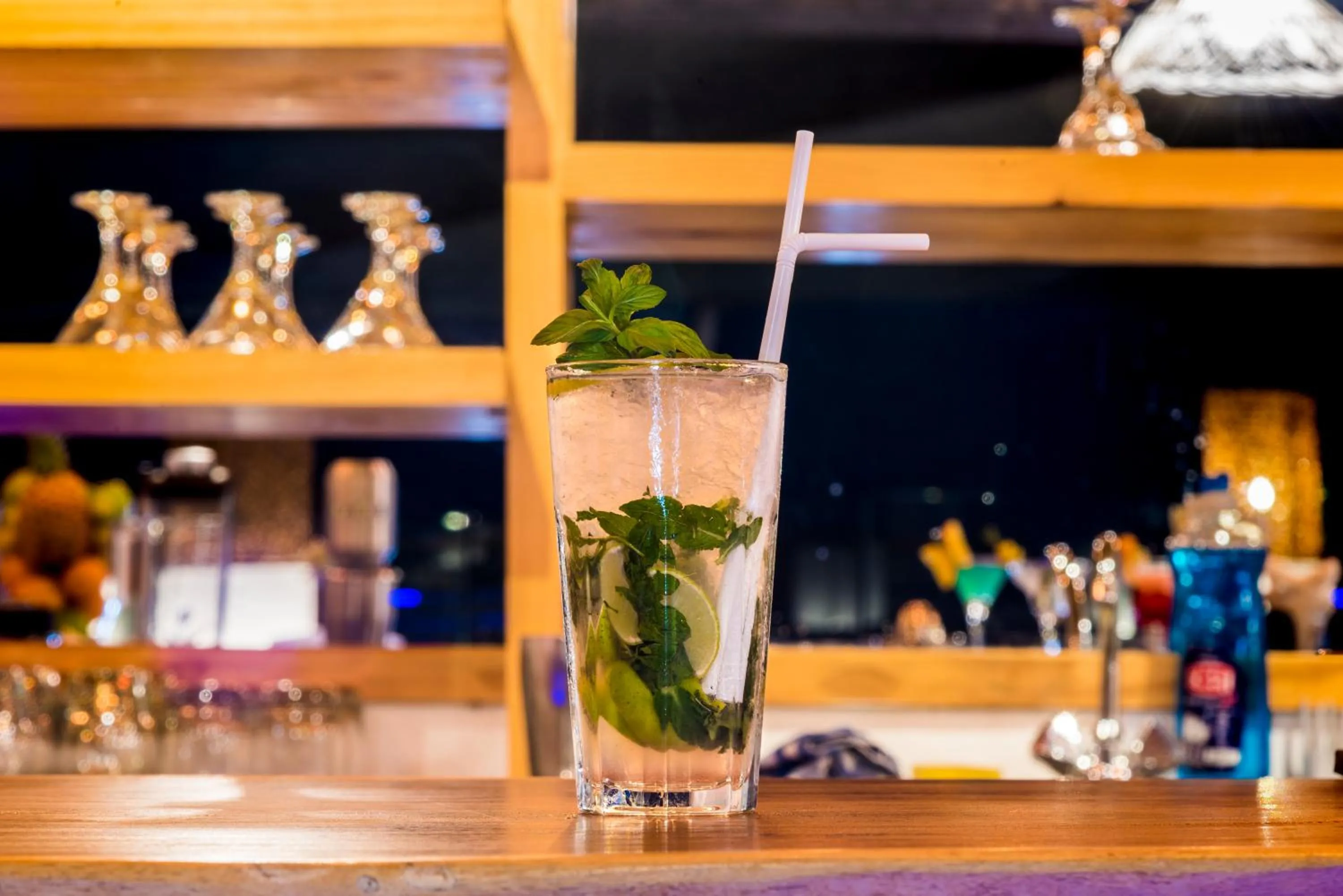 Lounge or bar in Azur Paradise