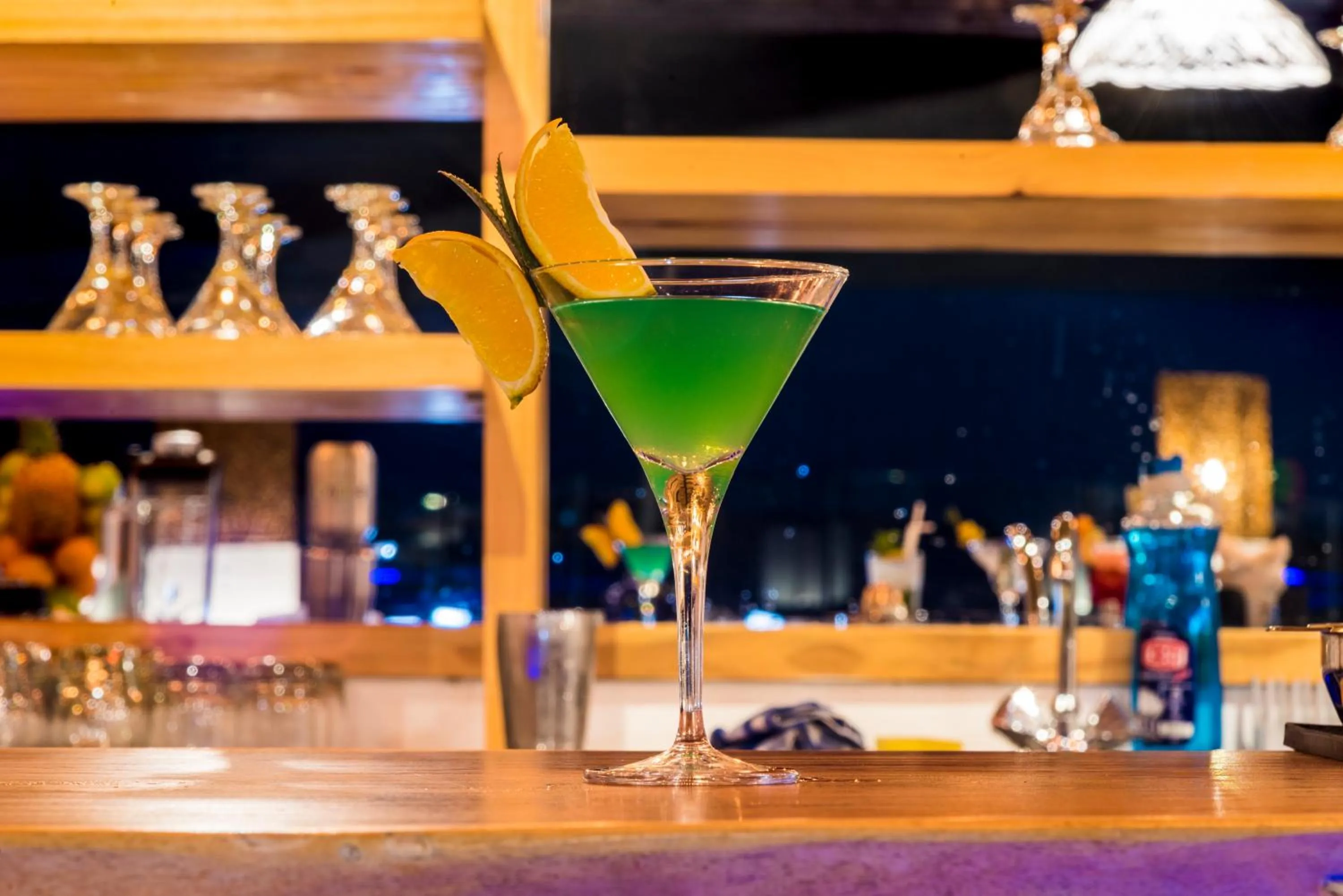 Lounge or bar in Azur Paradise