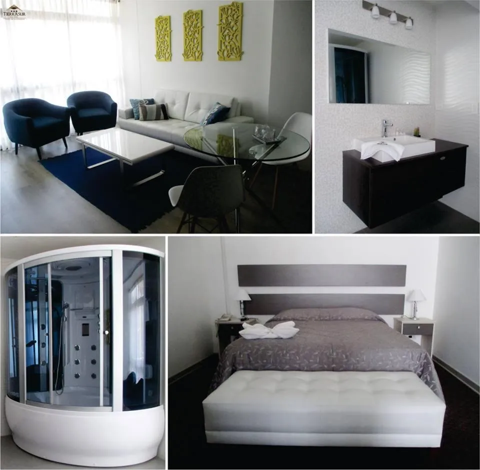 Bed in Hotel Tierrasur