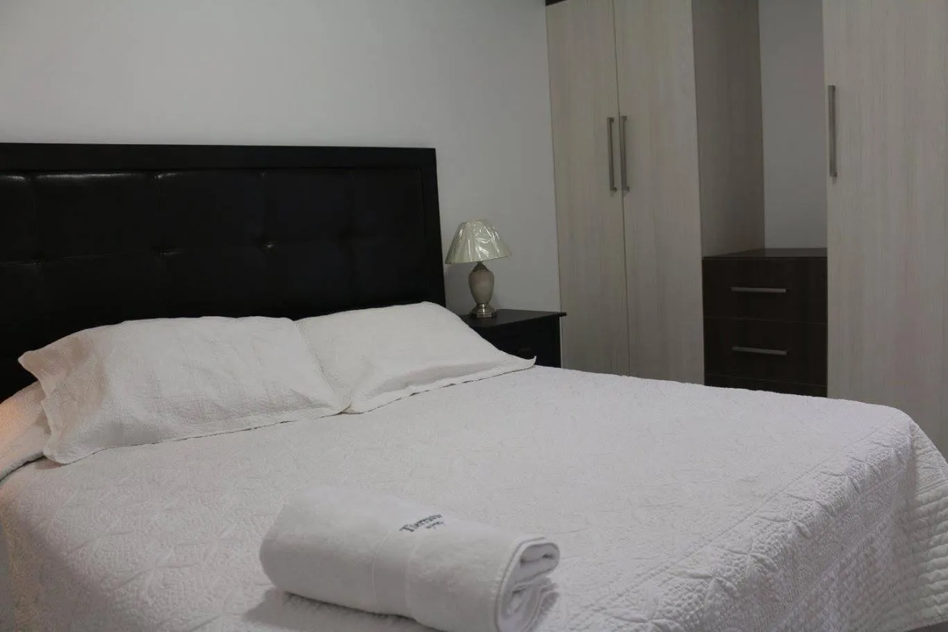 Bed in Hotel Tierrasur