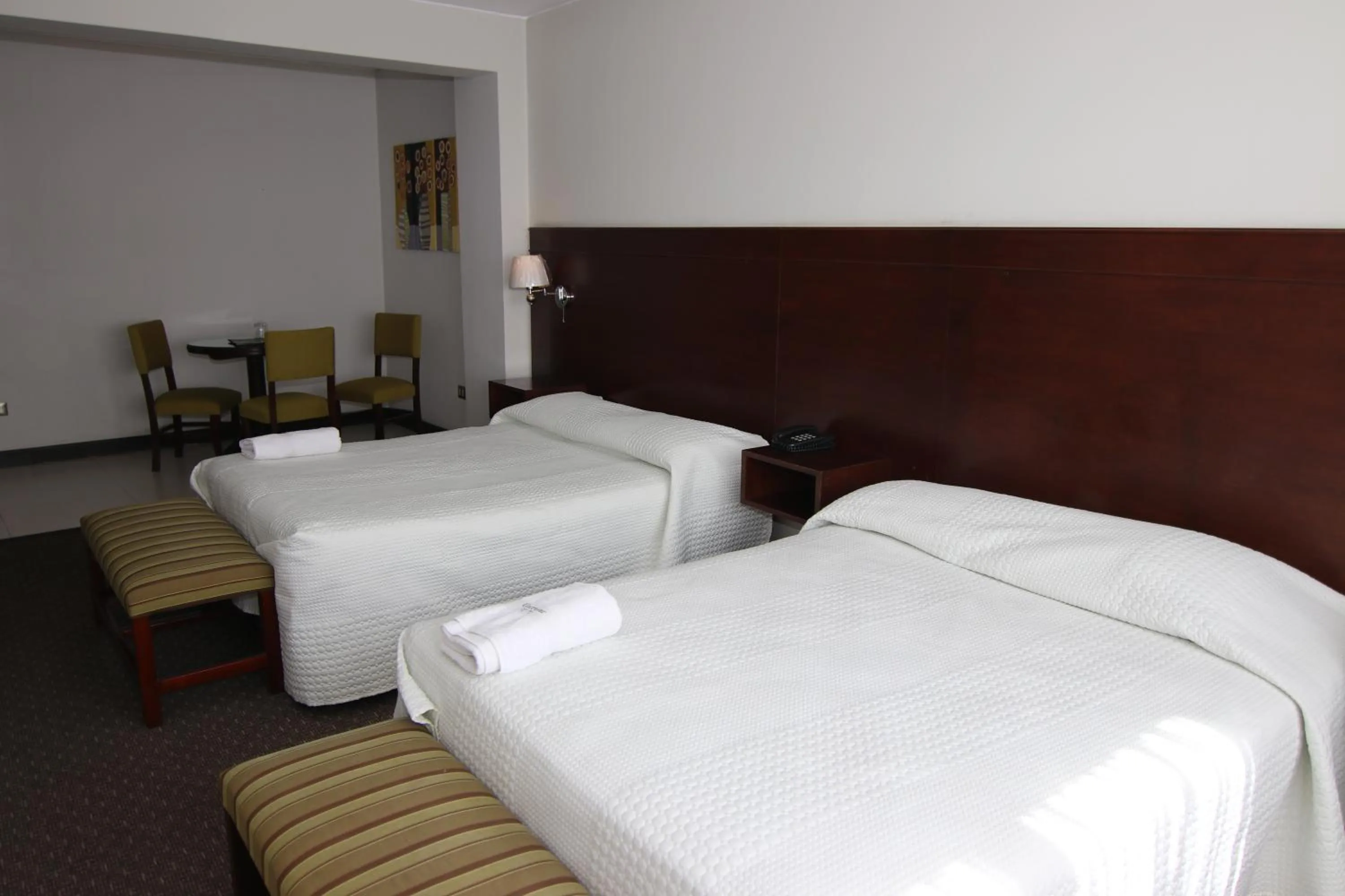 Bed in Hotel Tierrasur