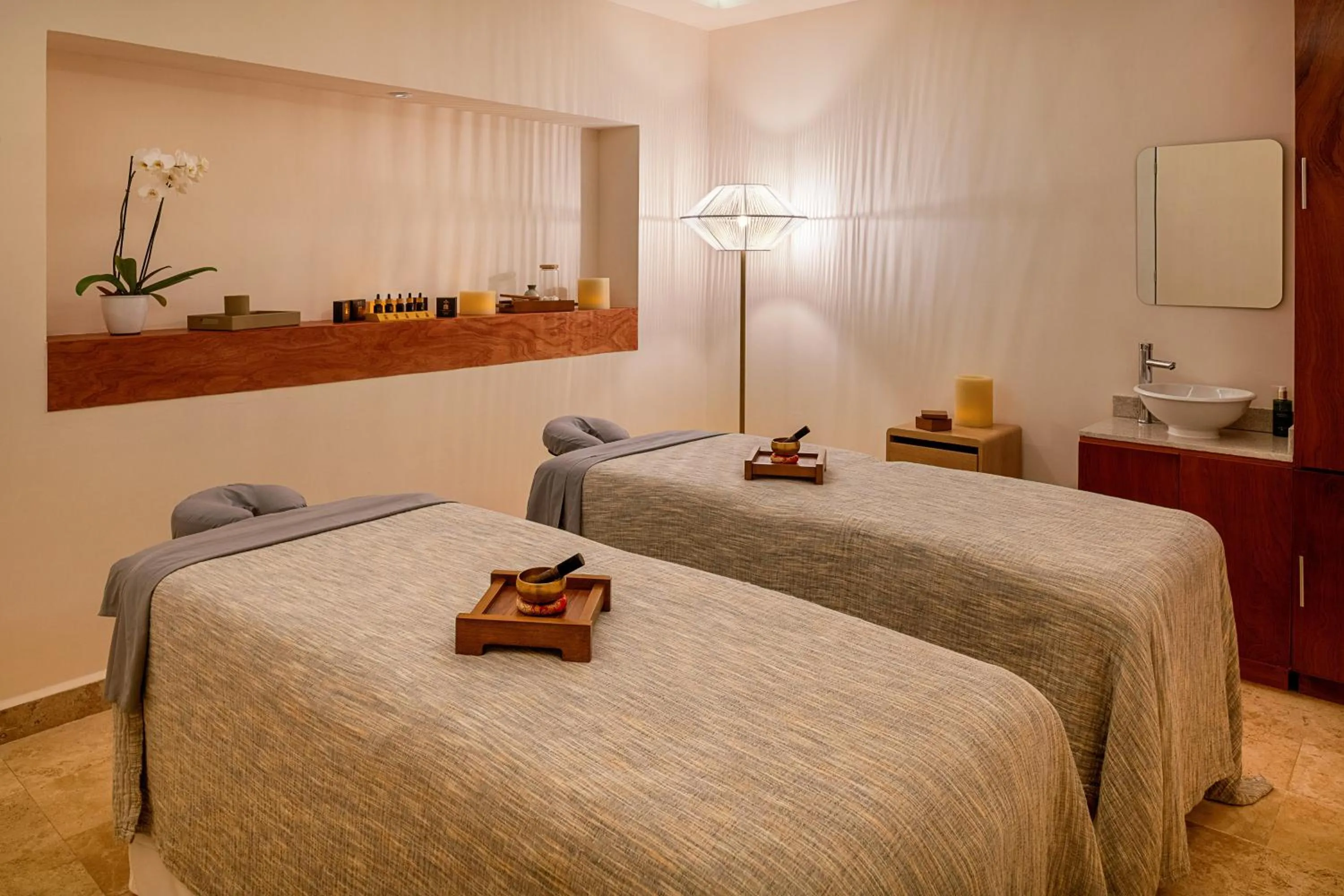 Spa and wellness centre/facilities, Bed in Melia Casa Maya Cancun All Inclusive