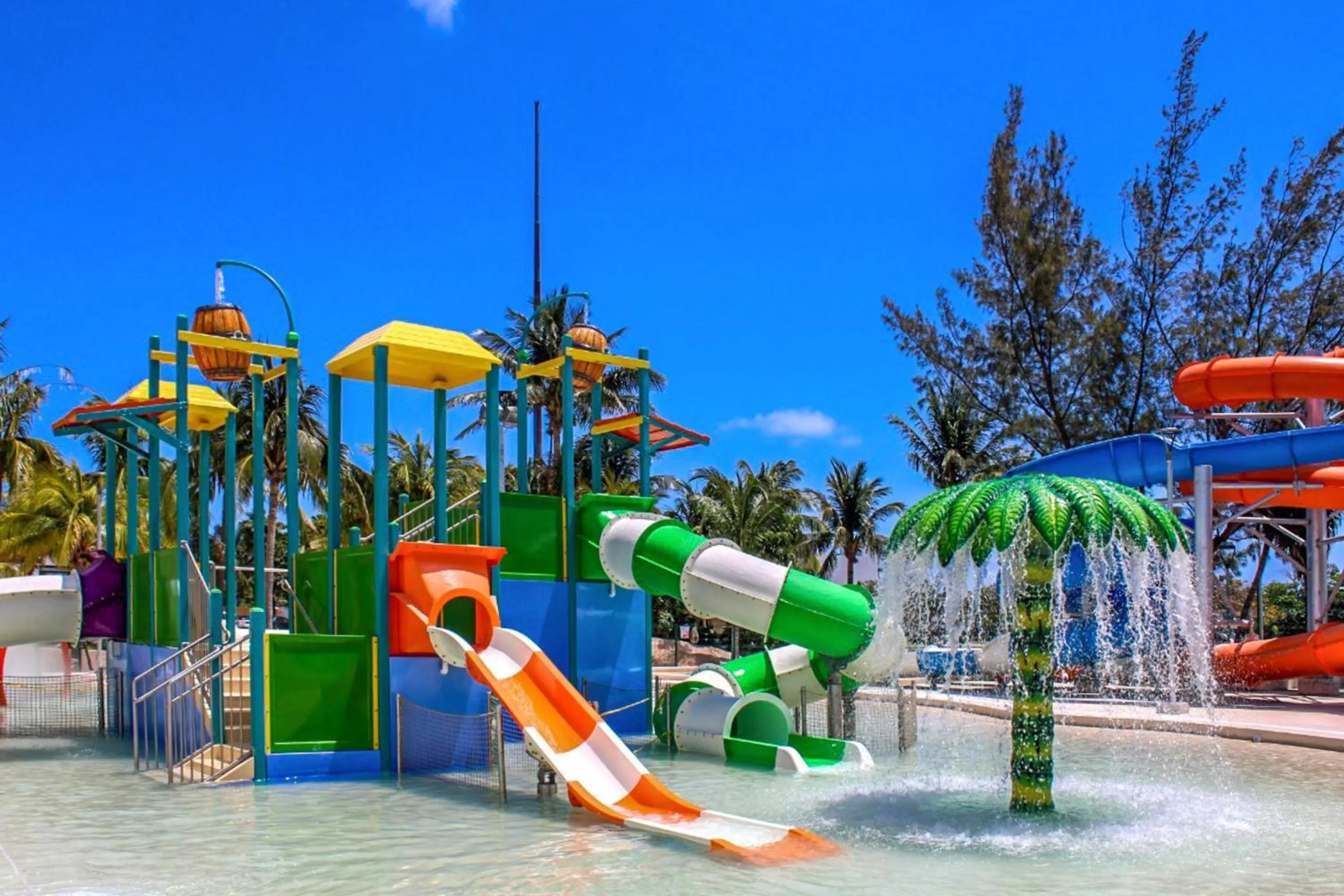 Aqua park in Melia Casa Maya Cancun All Inclusive