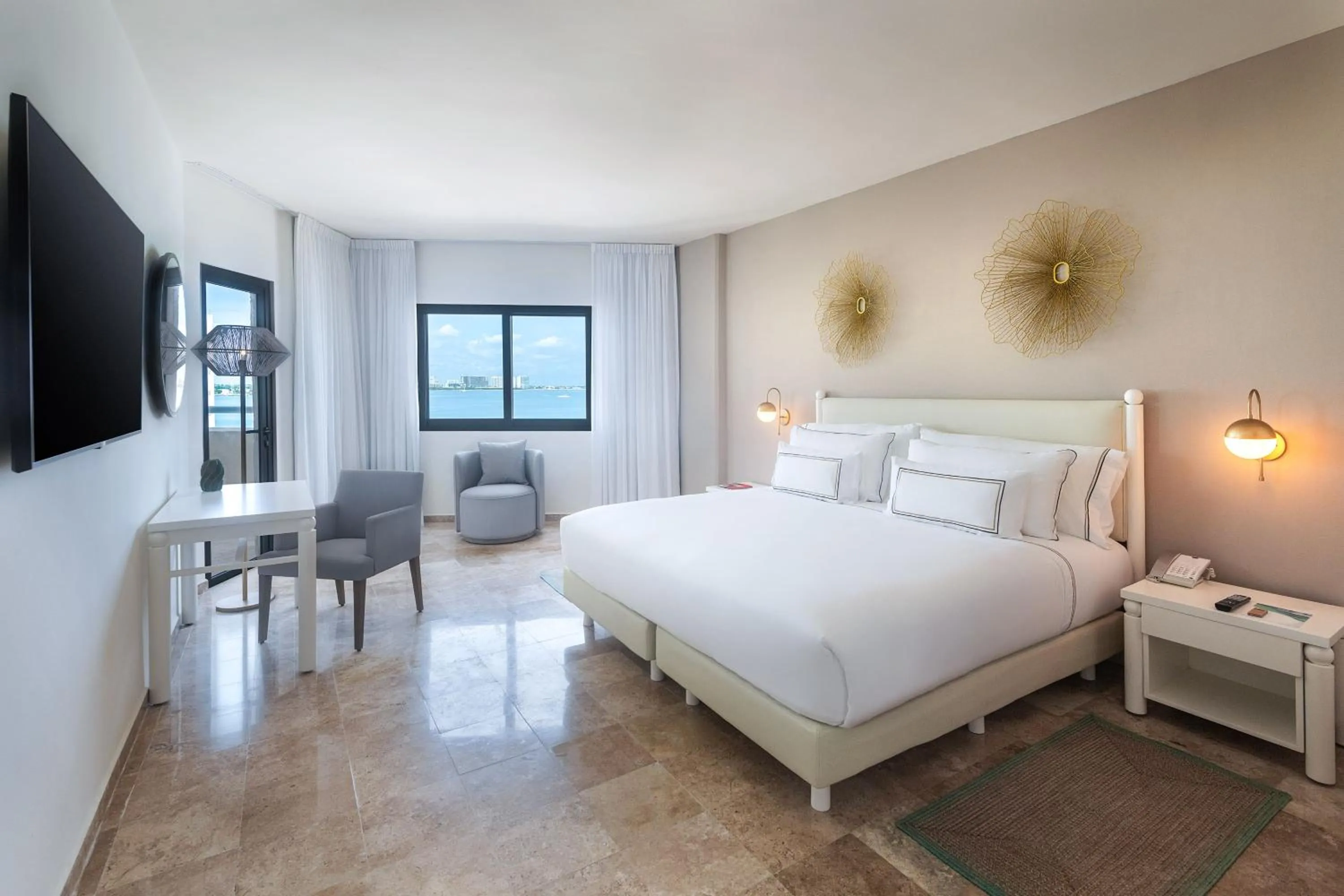 Bed in Meliá Casa Maya - Cancun - All Inclusive