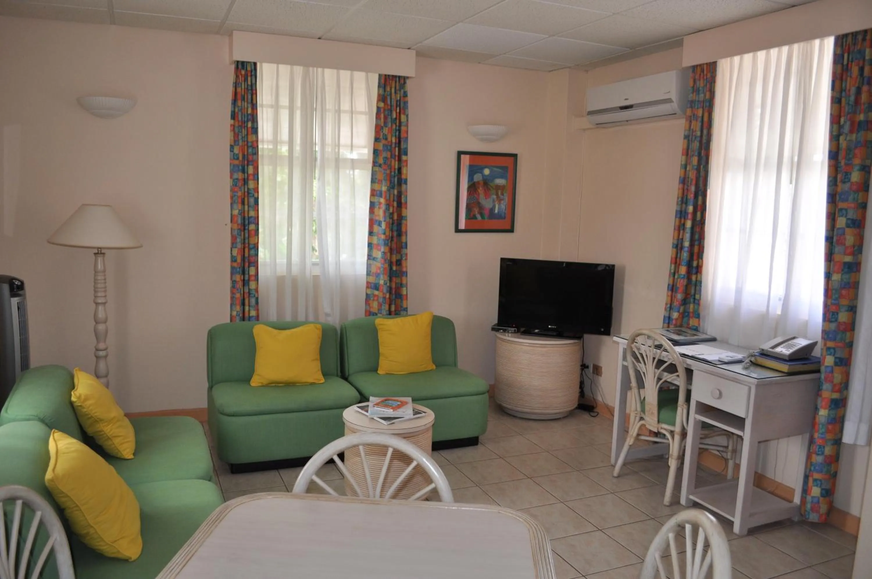 Living room in Hotel PomMarine