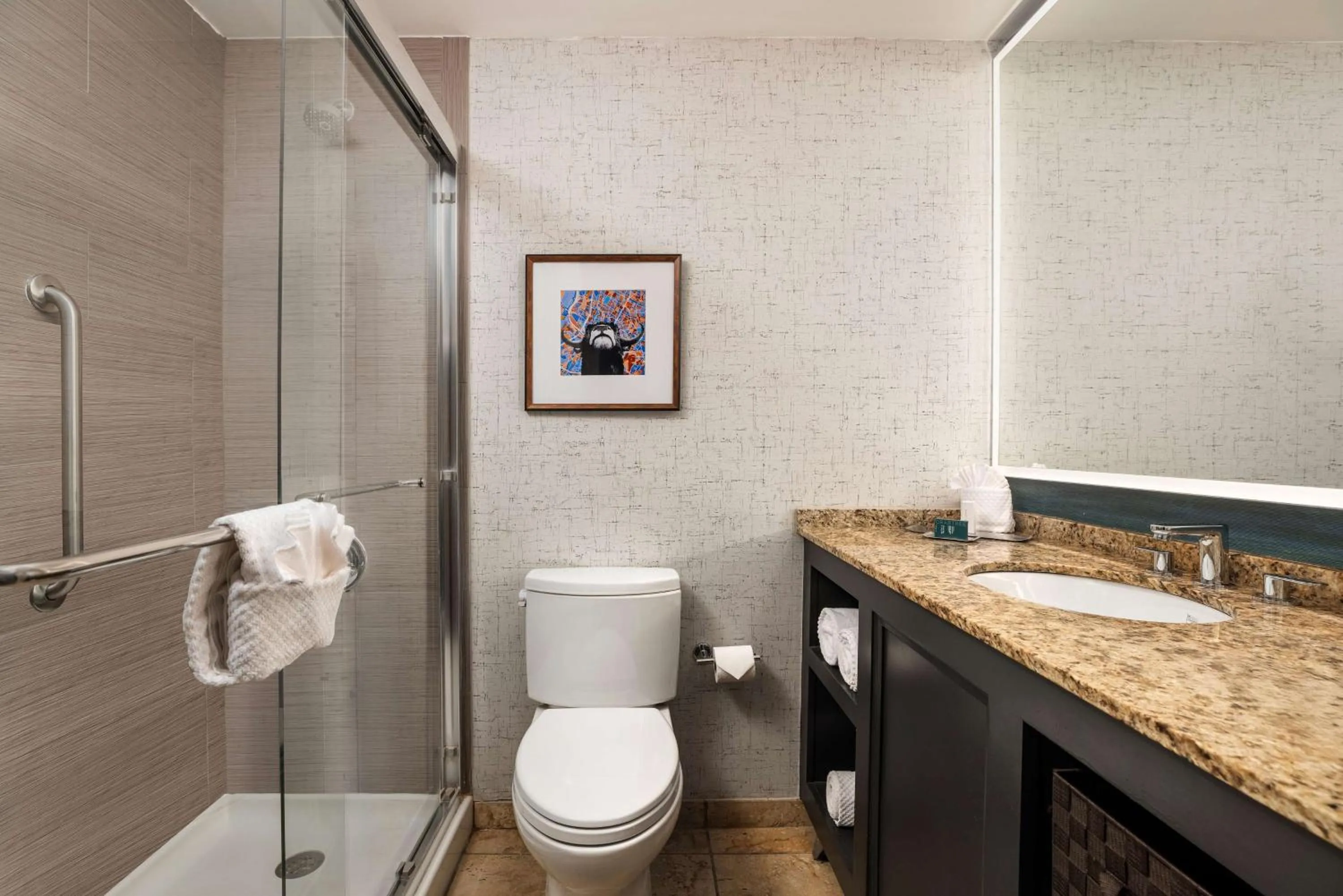 Bathroom in DoubleTree Suites by Hilton Austin Downtown Capitol