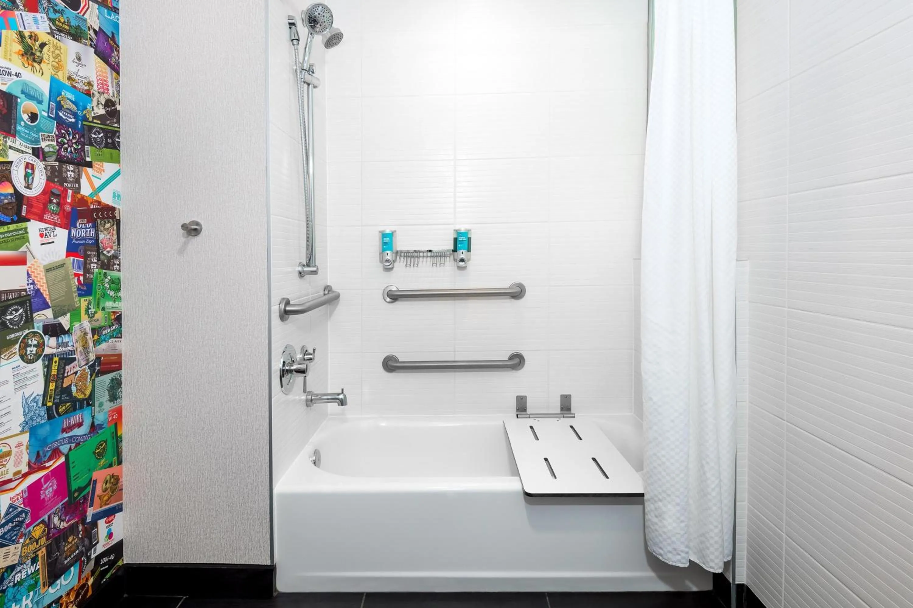 Bathroom in Aloft Asheville Downtown