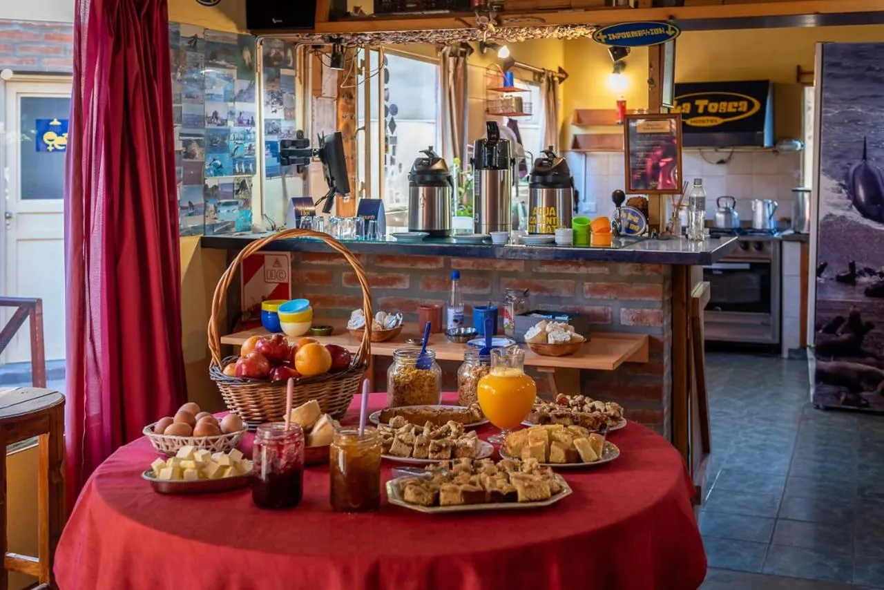 Breakfast in La Tosca Hostel