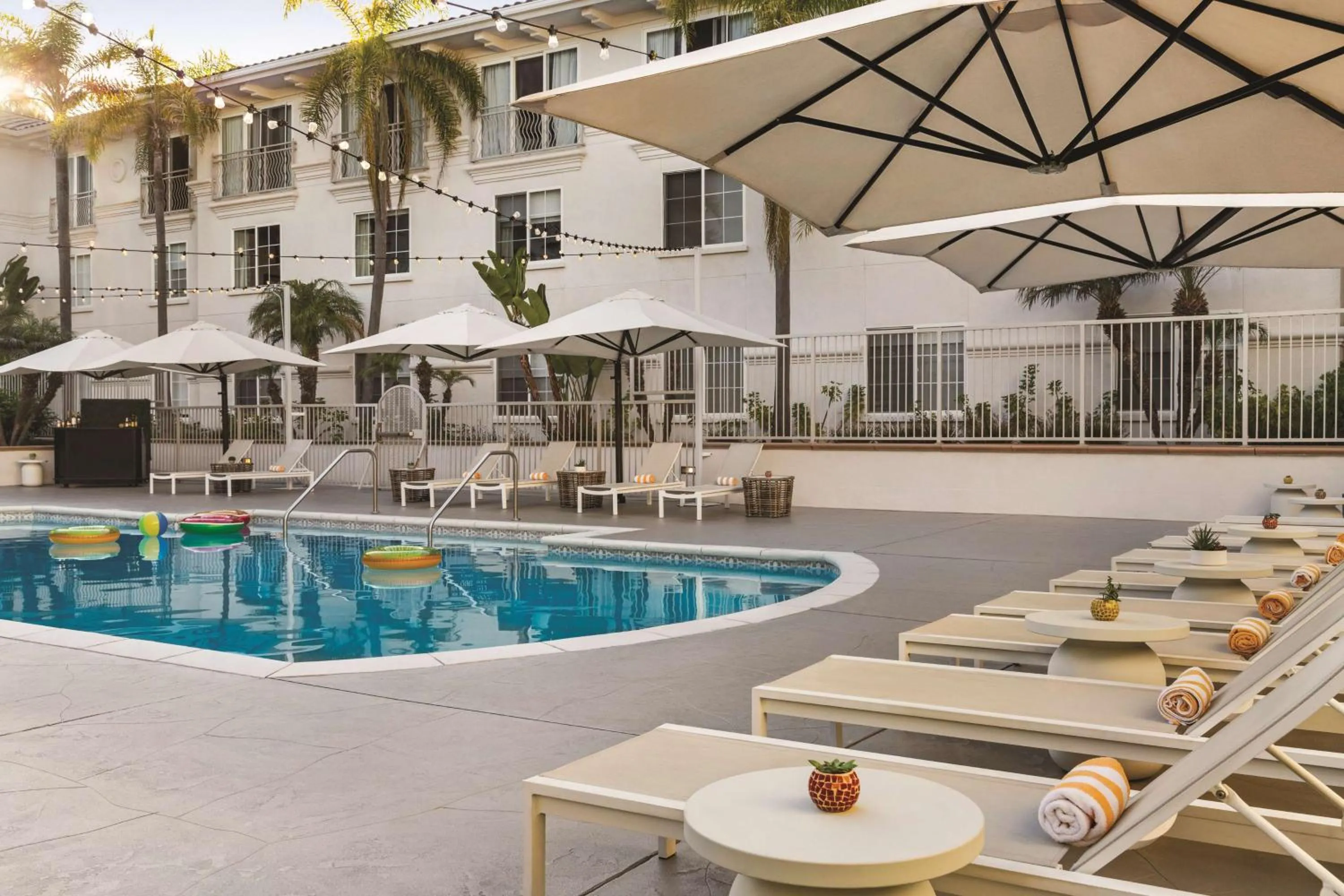 Pool view in Hilton Garden Inn Carlsbad Beach