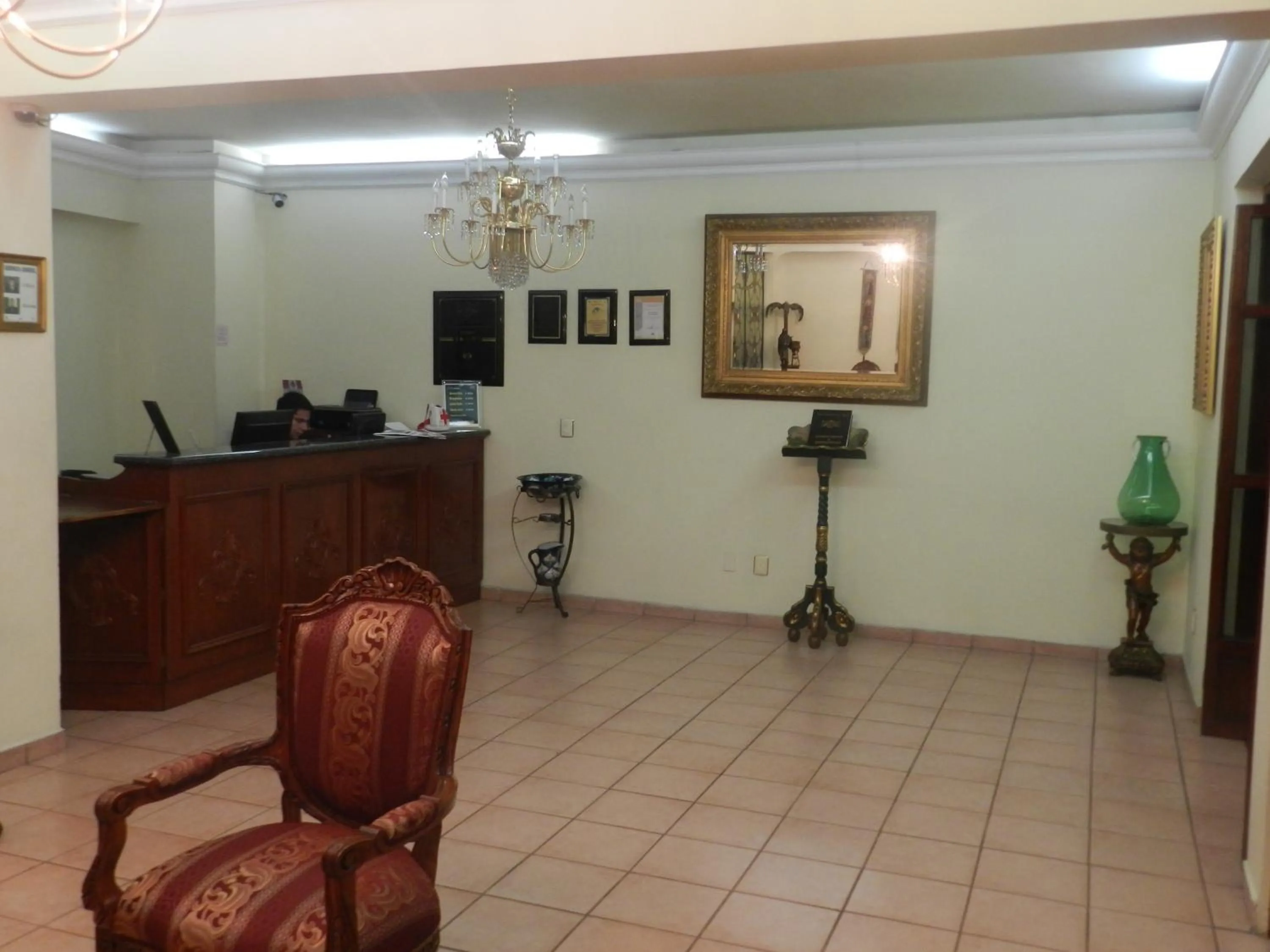 Lobby/Reception in Hotel Hacienda de los Ángeles by Rotamundos