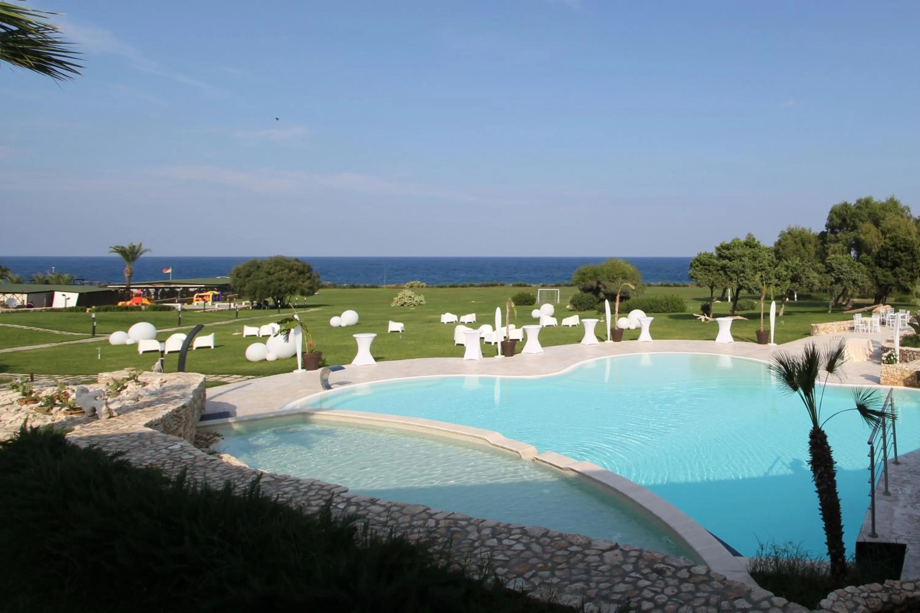 Garden view in Hotel Capo Campolato