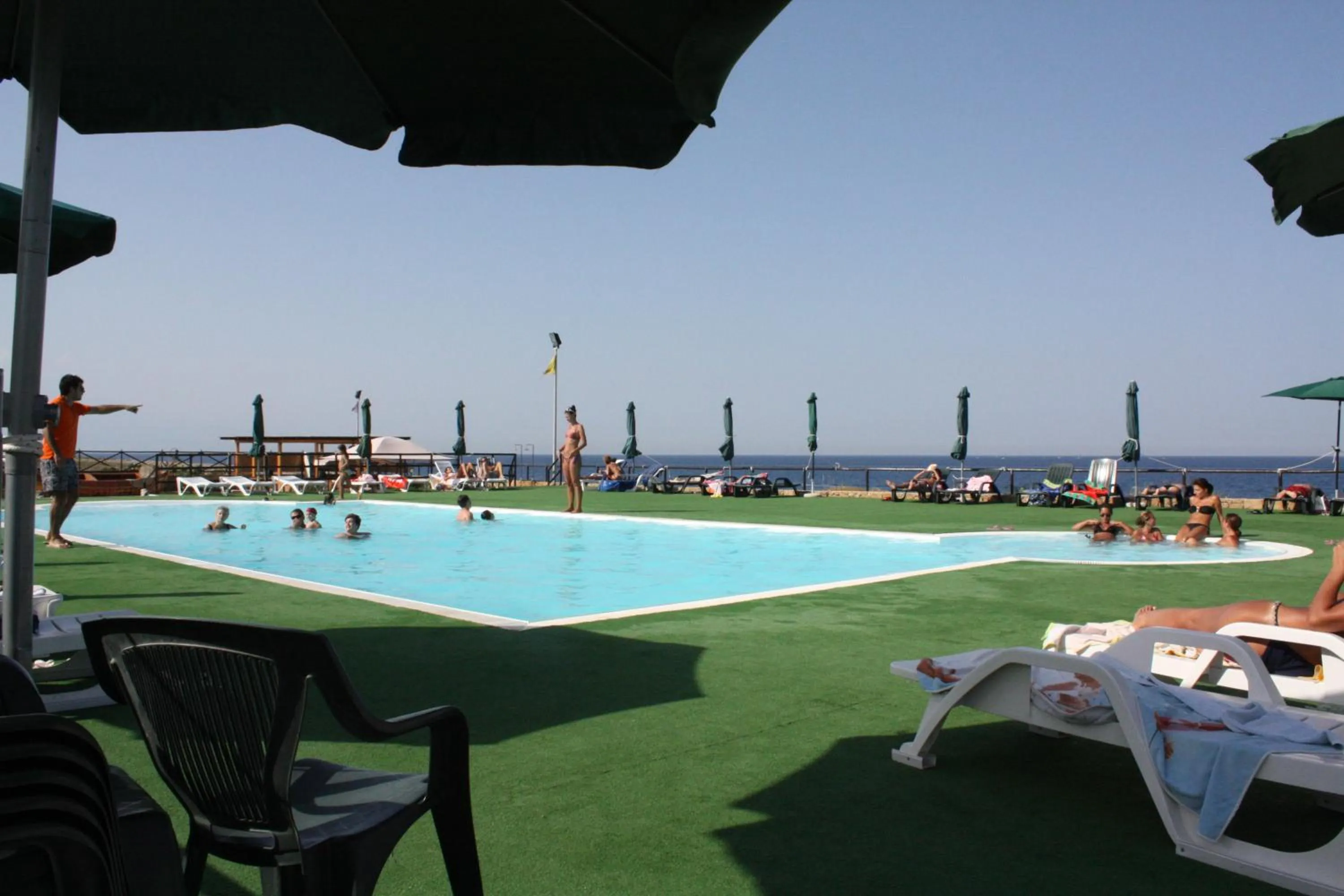 Pool view in Hotel Capo Campolato
