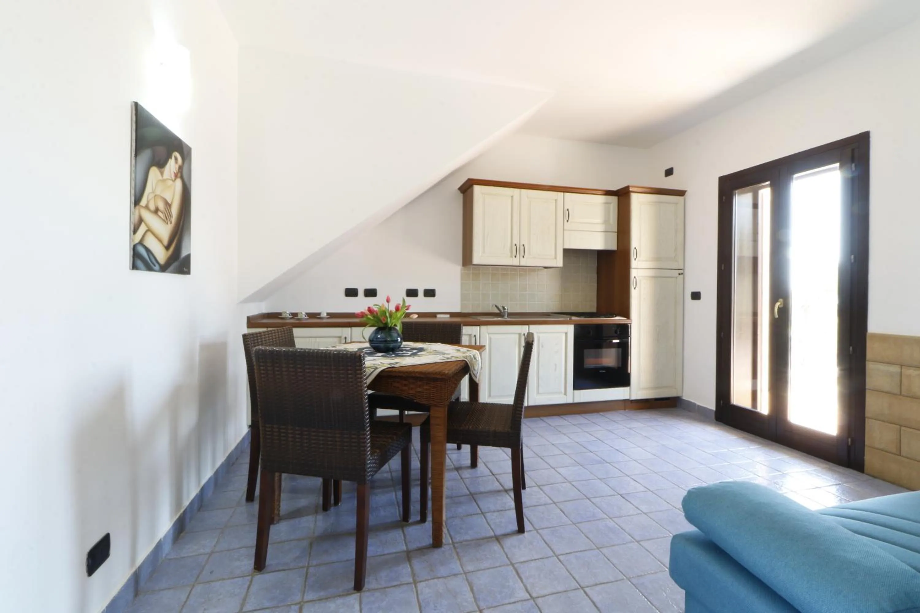 Kitchen or kitchenette in Hotel Capo Campolato