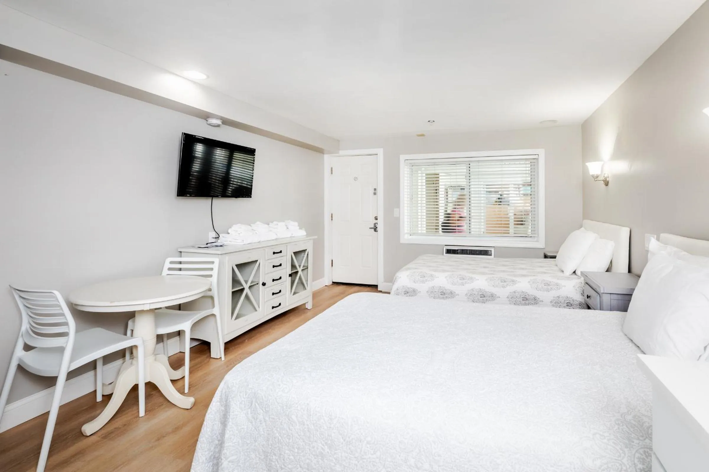 Bed in The Atlantic Motel