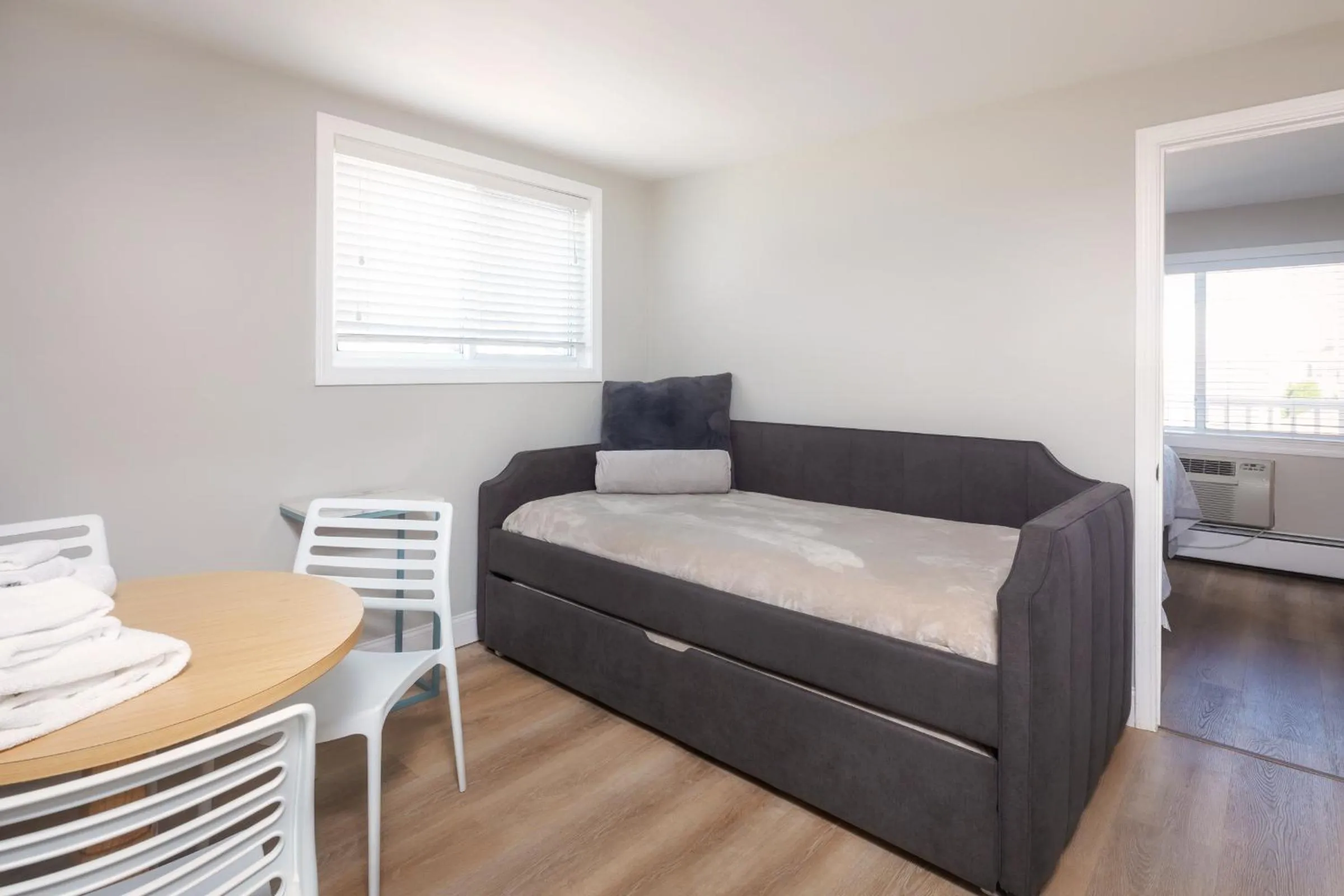 Bed in The Atlantic Motel