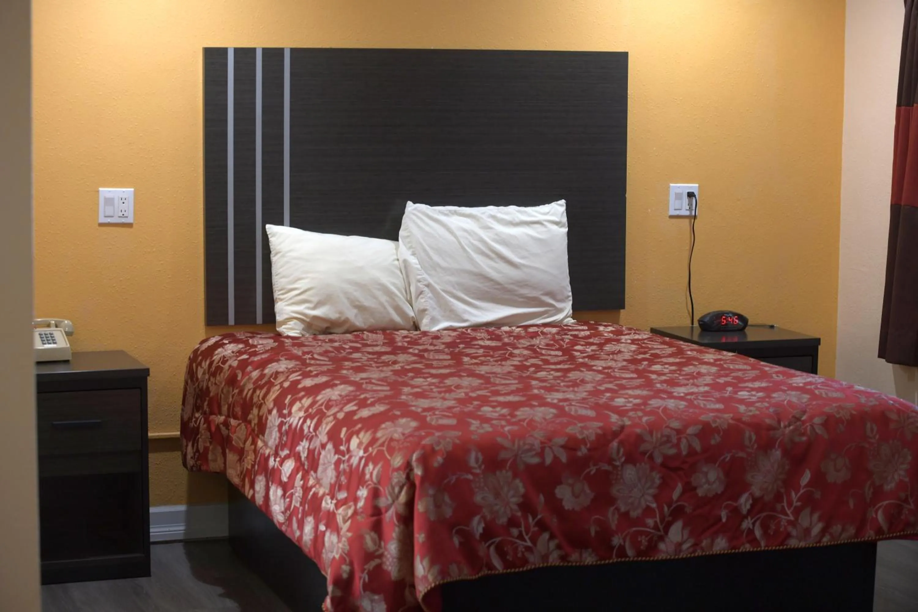 Bed in A-1 Budget Motel