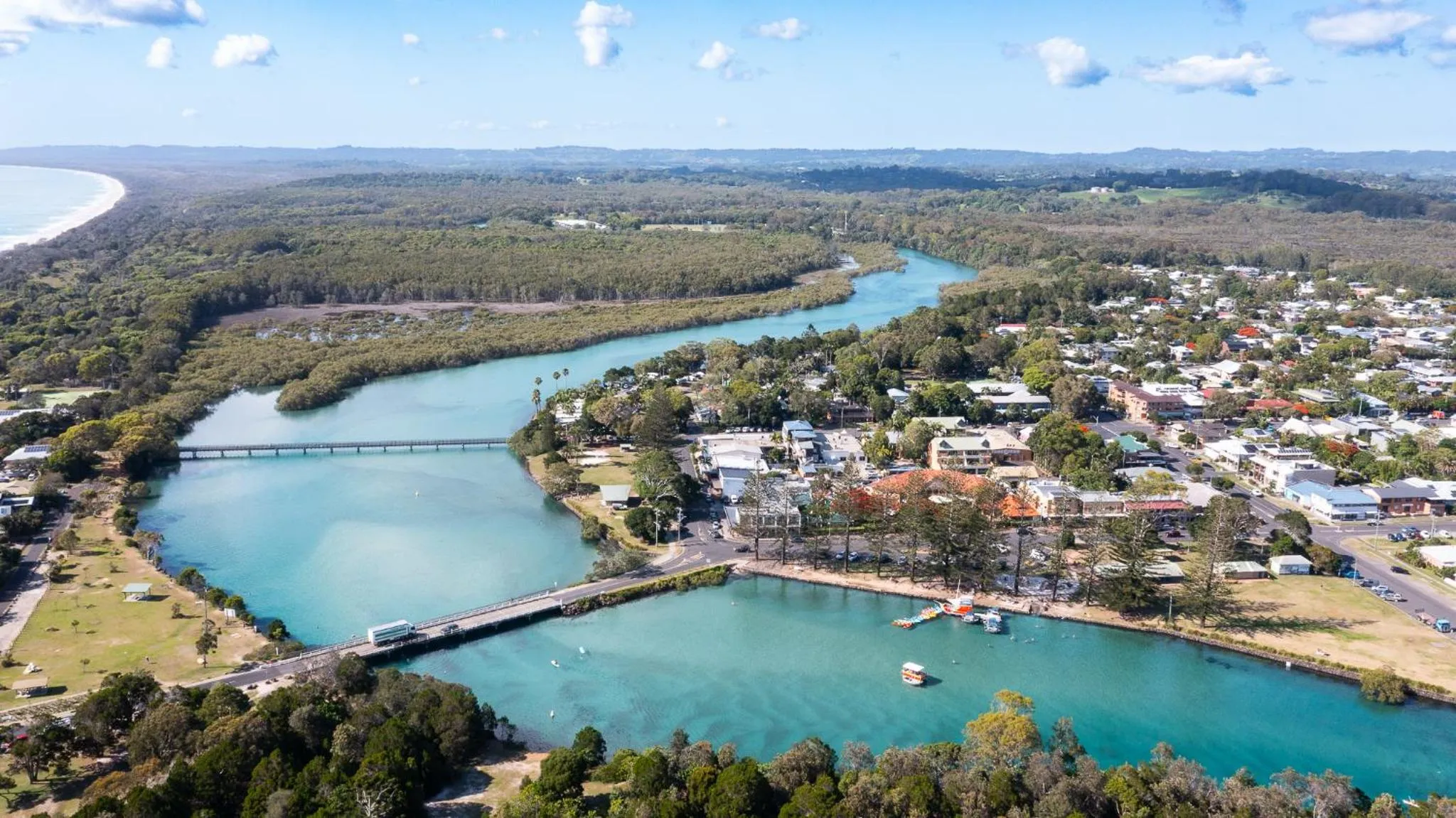 Property building in Brunswick River Inn