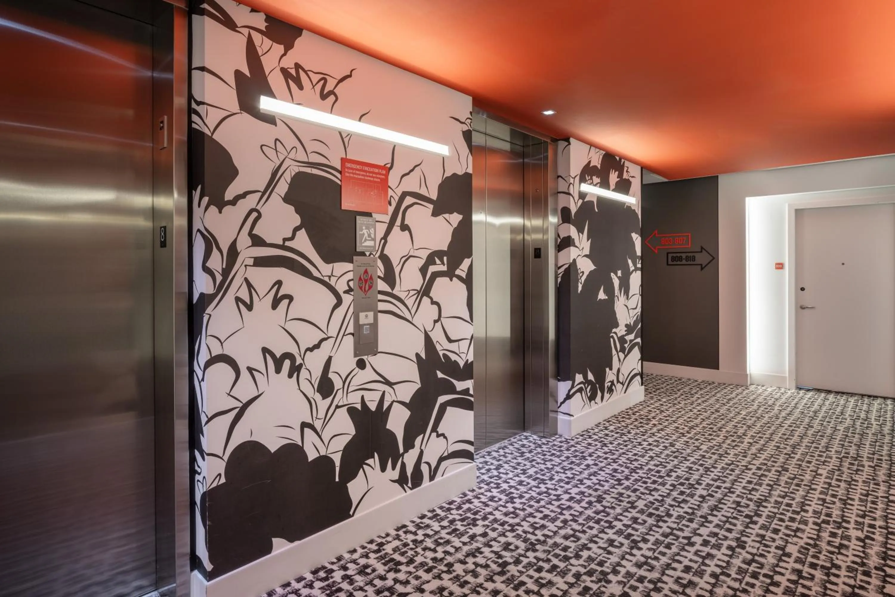 elevator in Hotel Vance, Portland, a Tribute Portfolio Hotel