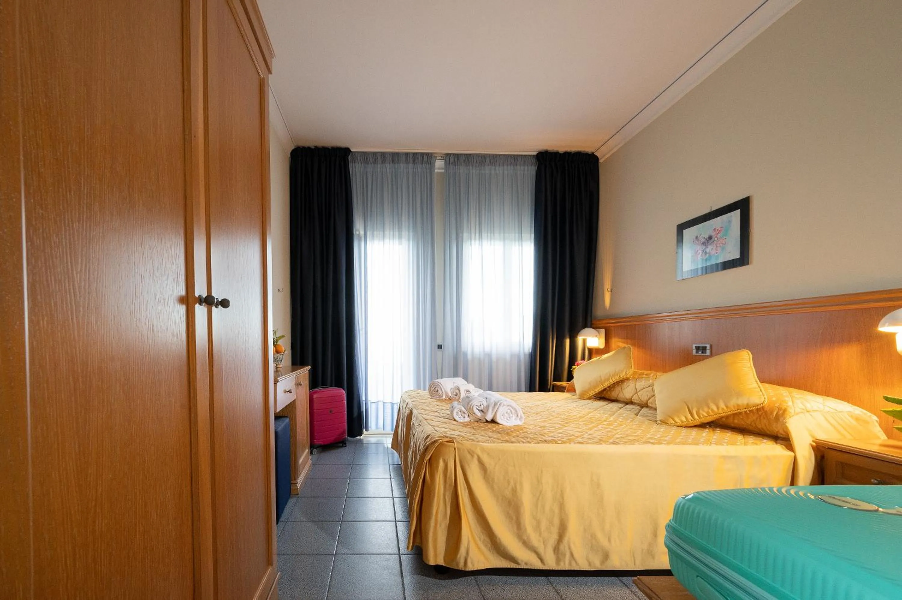 Bed in Hotel Sabbie d'Oro