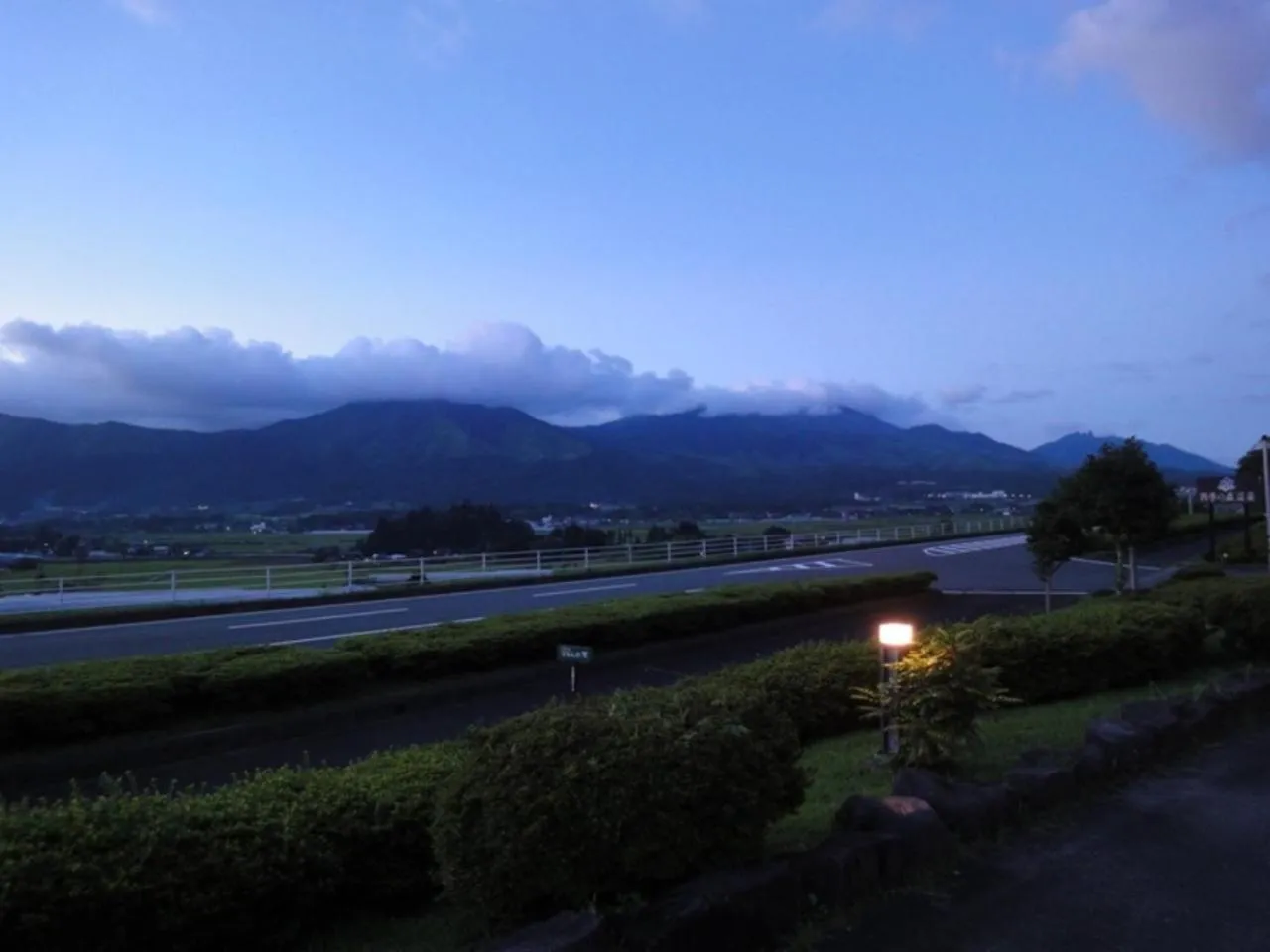 Mountain view in Shikino Mori