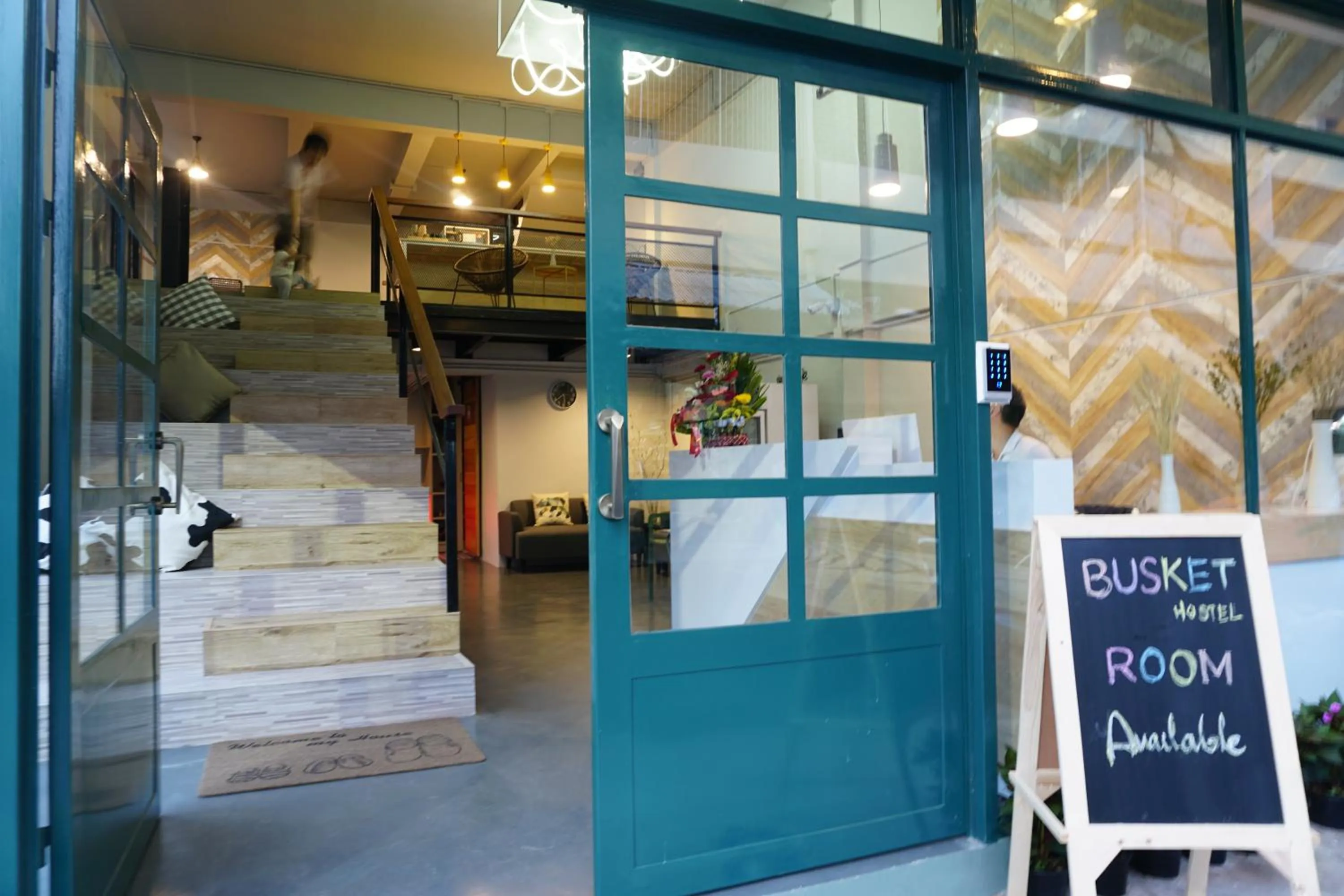 On site in Busket Hostel