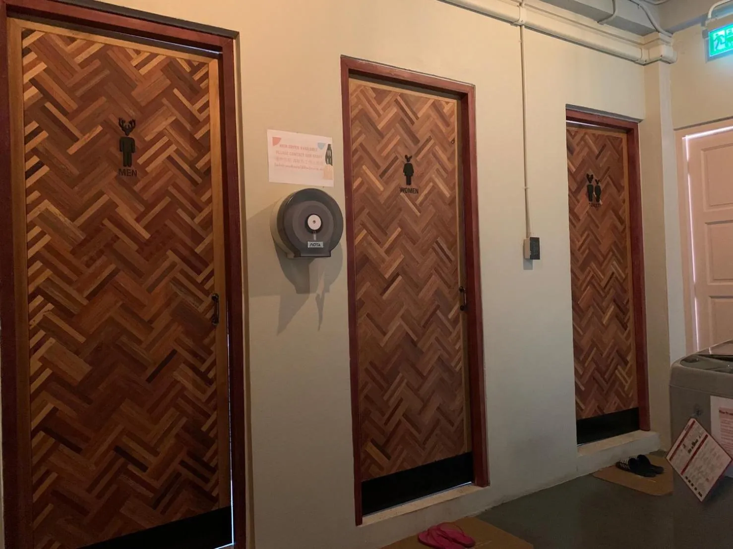 Shower in Busket Hostel