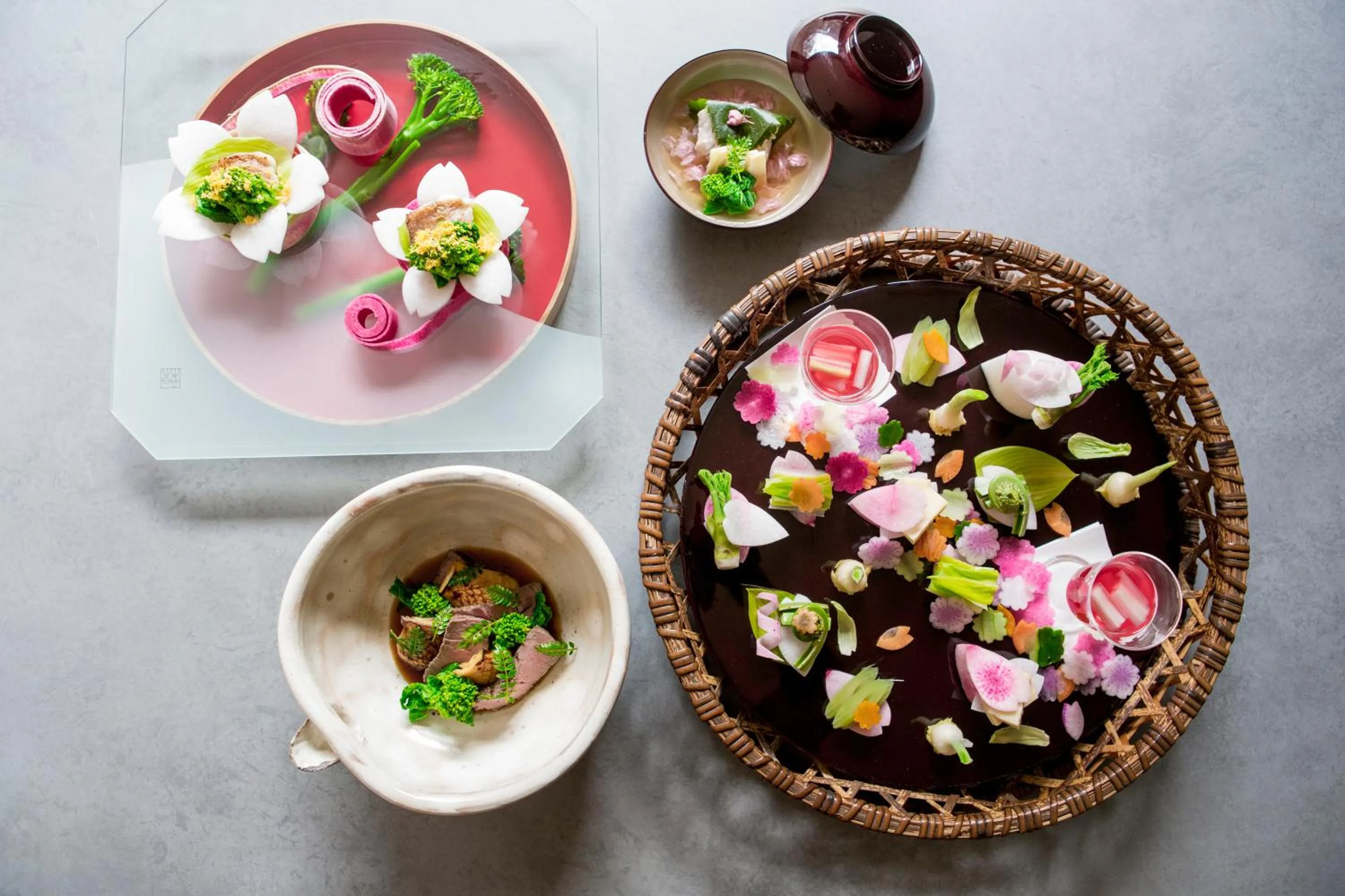 Food close-up in Myojinkan