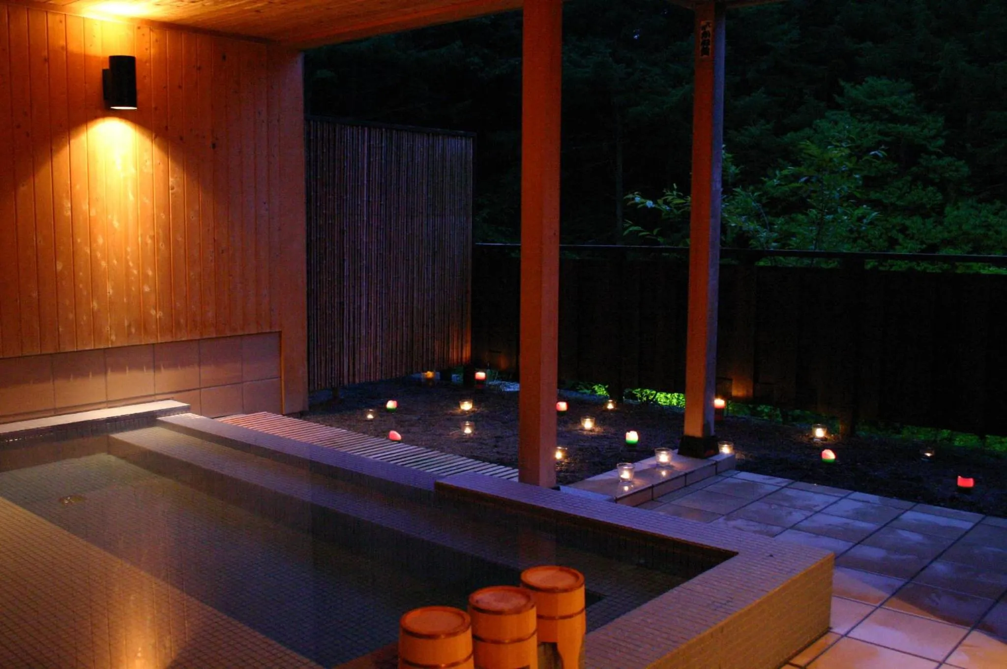 Open Air Bath in Myojinkan