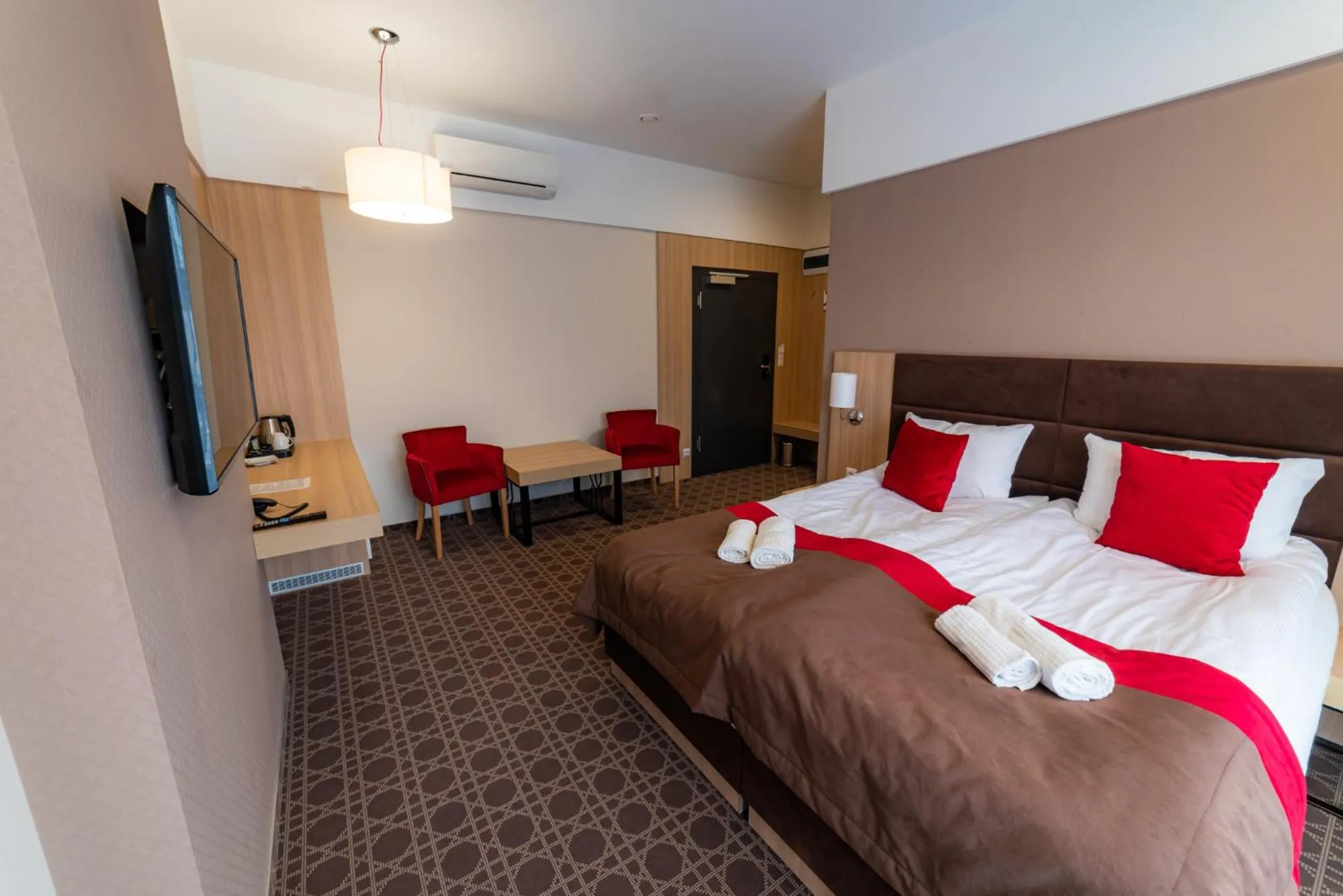 Bed in Hotel Nad Czernicą