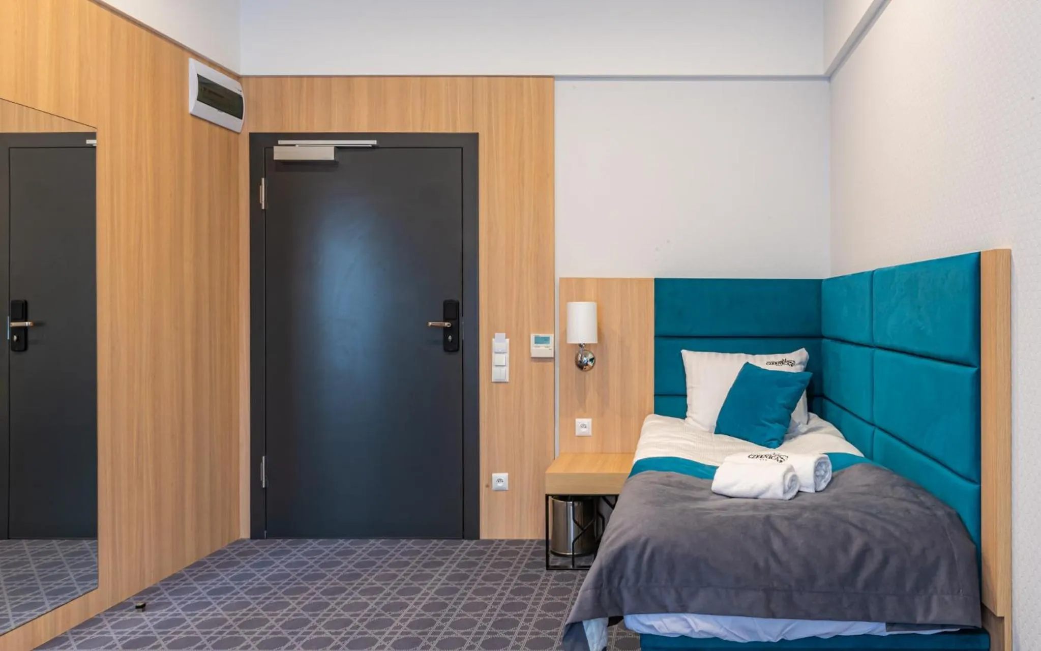 Bed in Hotel Nad Czernicą