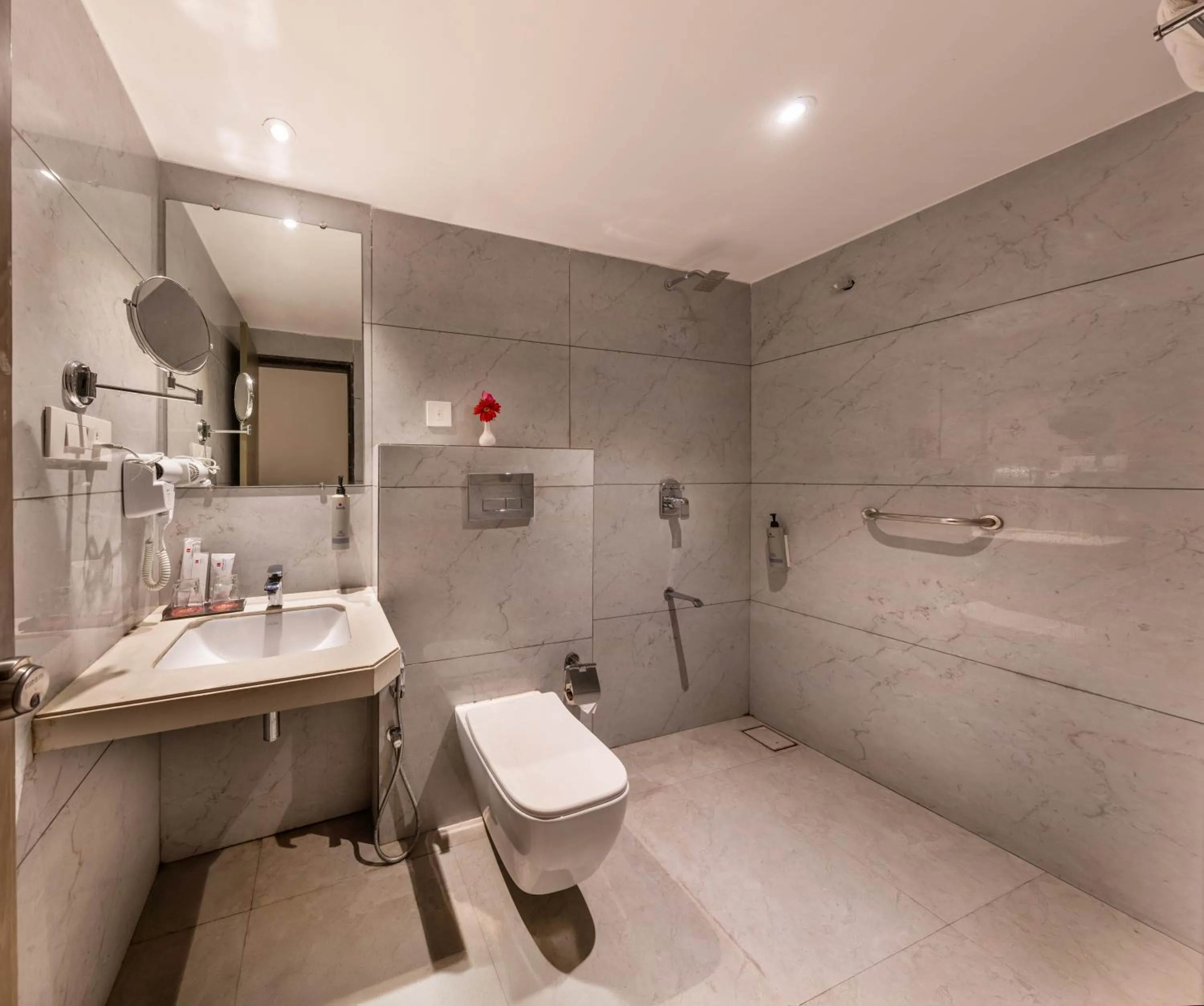 Bathroom in Lords Eco Inn Dahej