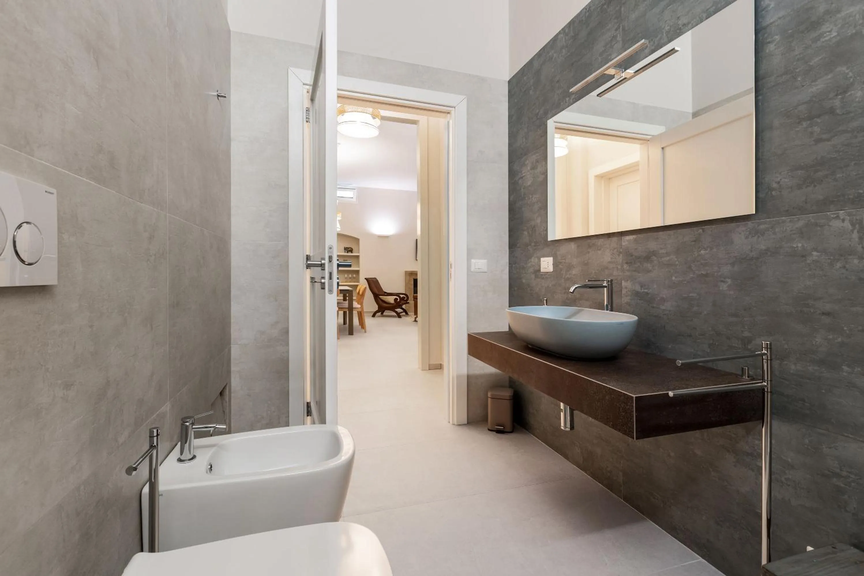 Bathroom in Villa Chiara by Perle di Puglia