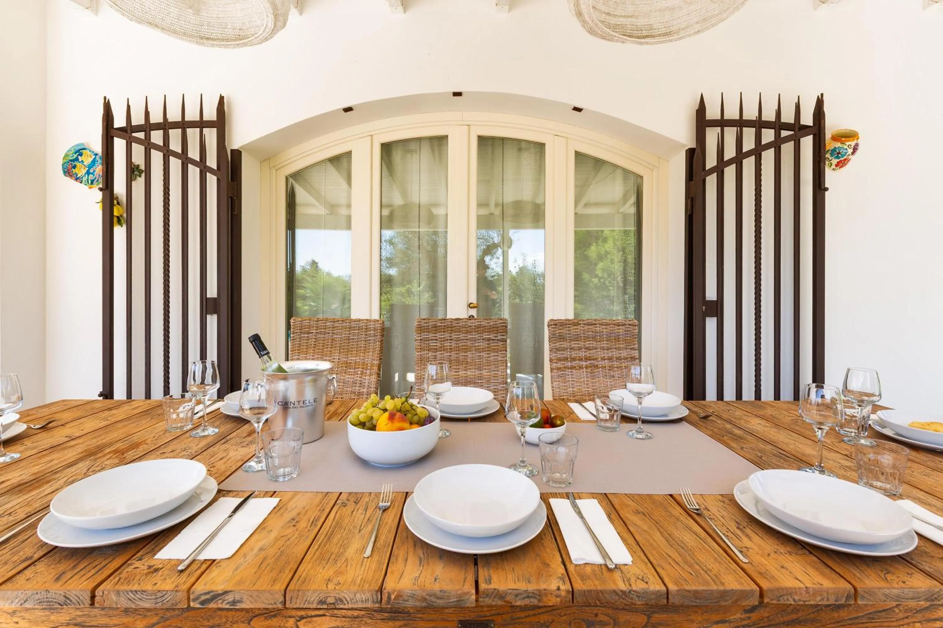 Patio in Villa Chiara by Perle di Puglia