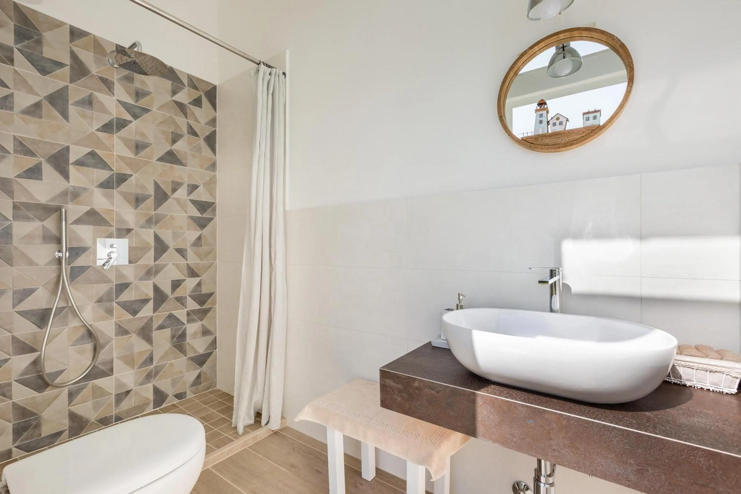 Bathroom in Villa Chiara by Perle di Puglia
