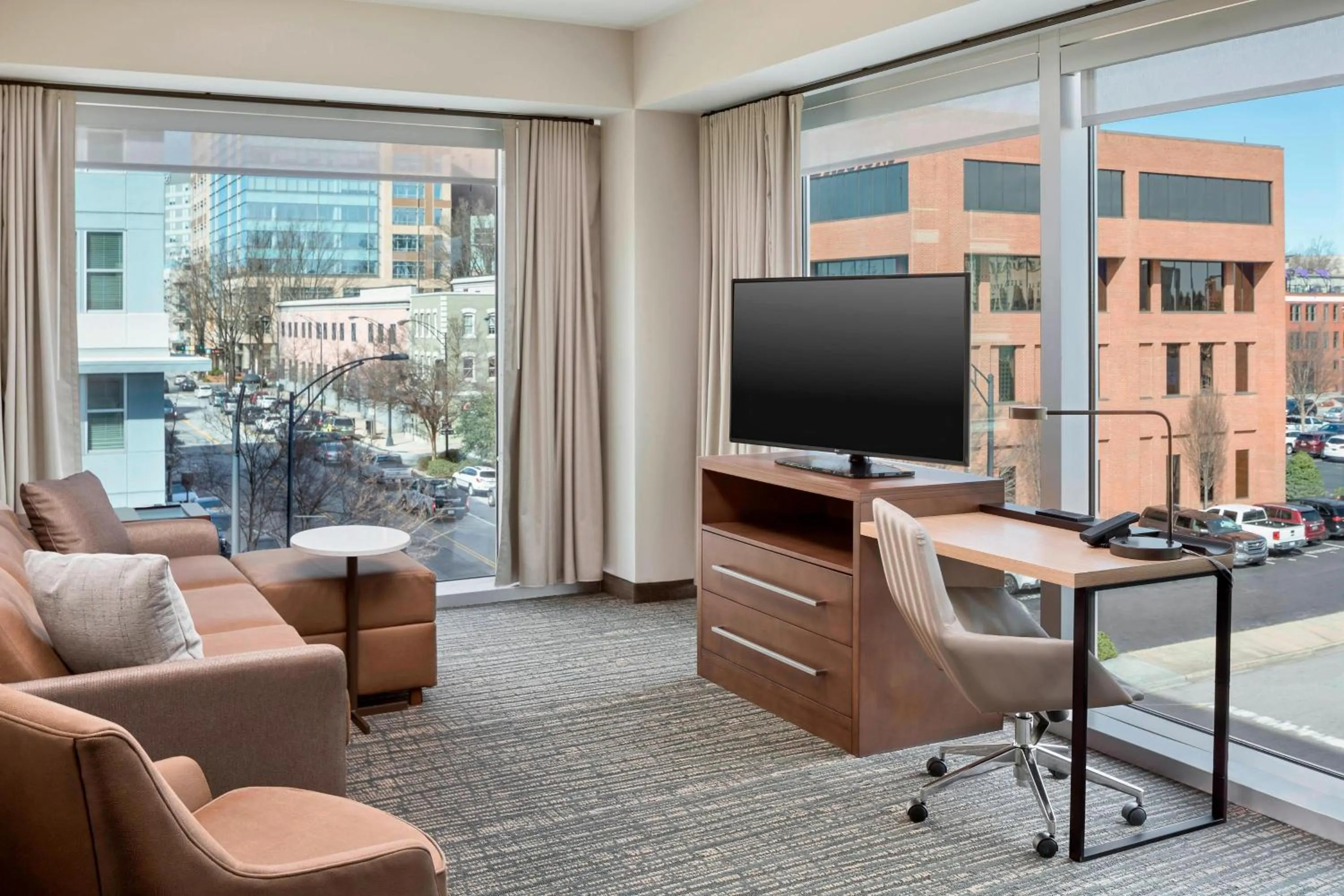 Bedroom in Residence Inn by Marriott Greenville Downtown