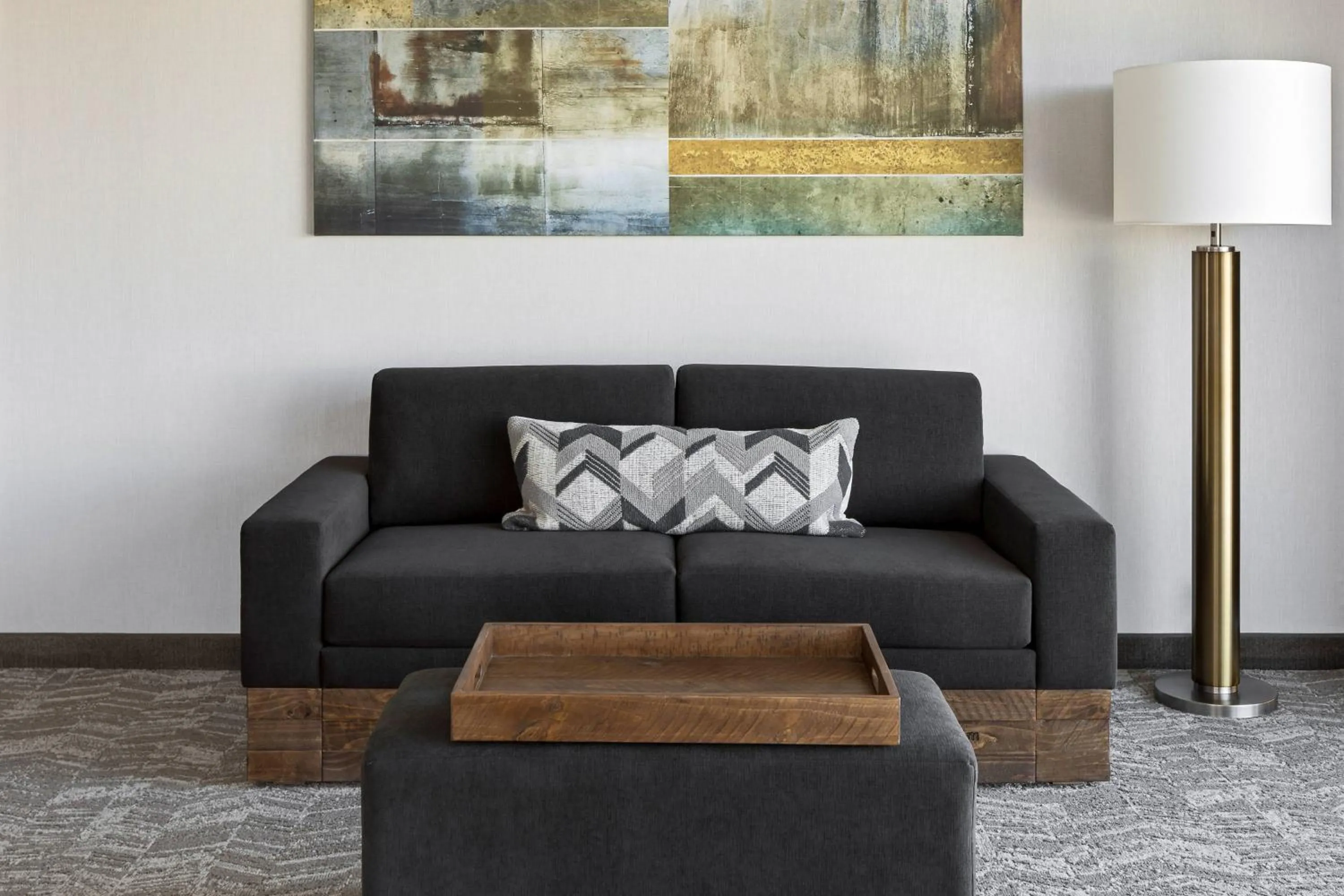 Bedroom in SpringHill Suites by Marriott Greenville Downtown