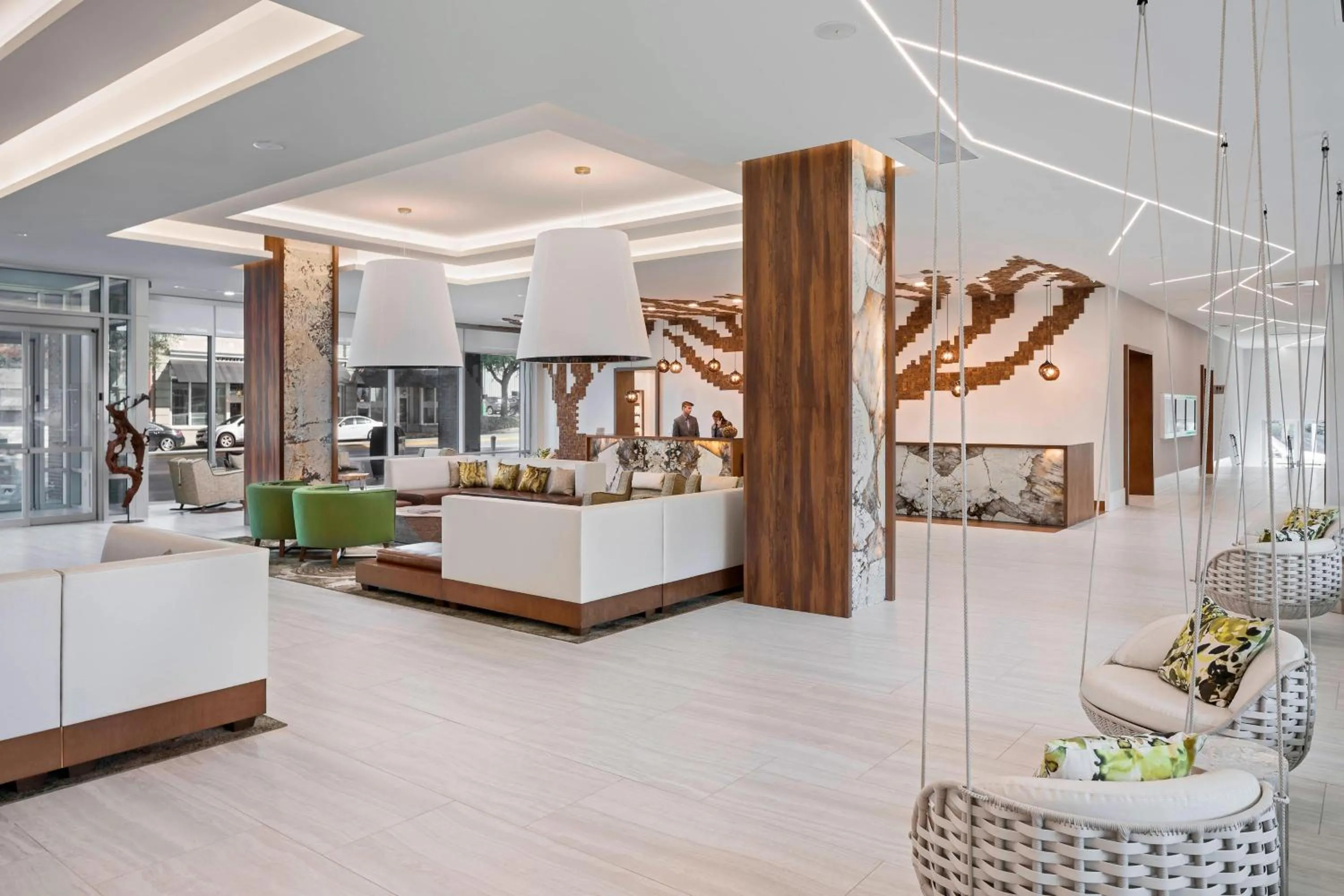Lobby or reception in SpringHill Suites by Marriott Greenville Downtown